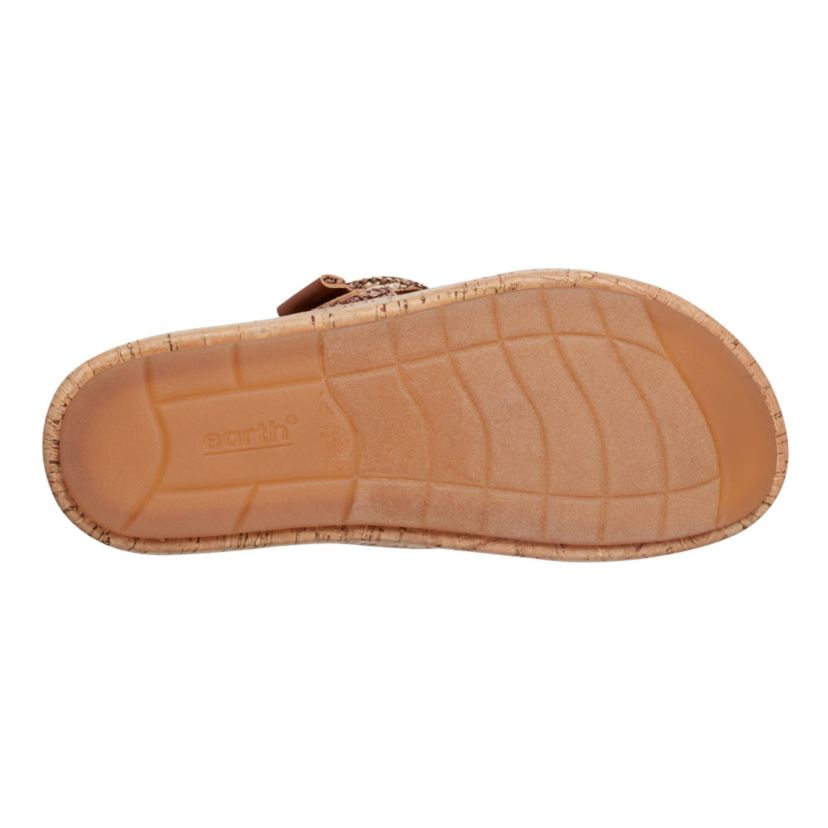 Subtle Slip-on Casual Platform Wedge Sandals