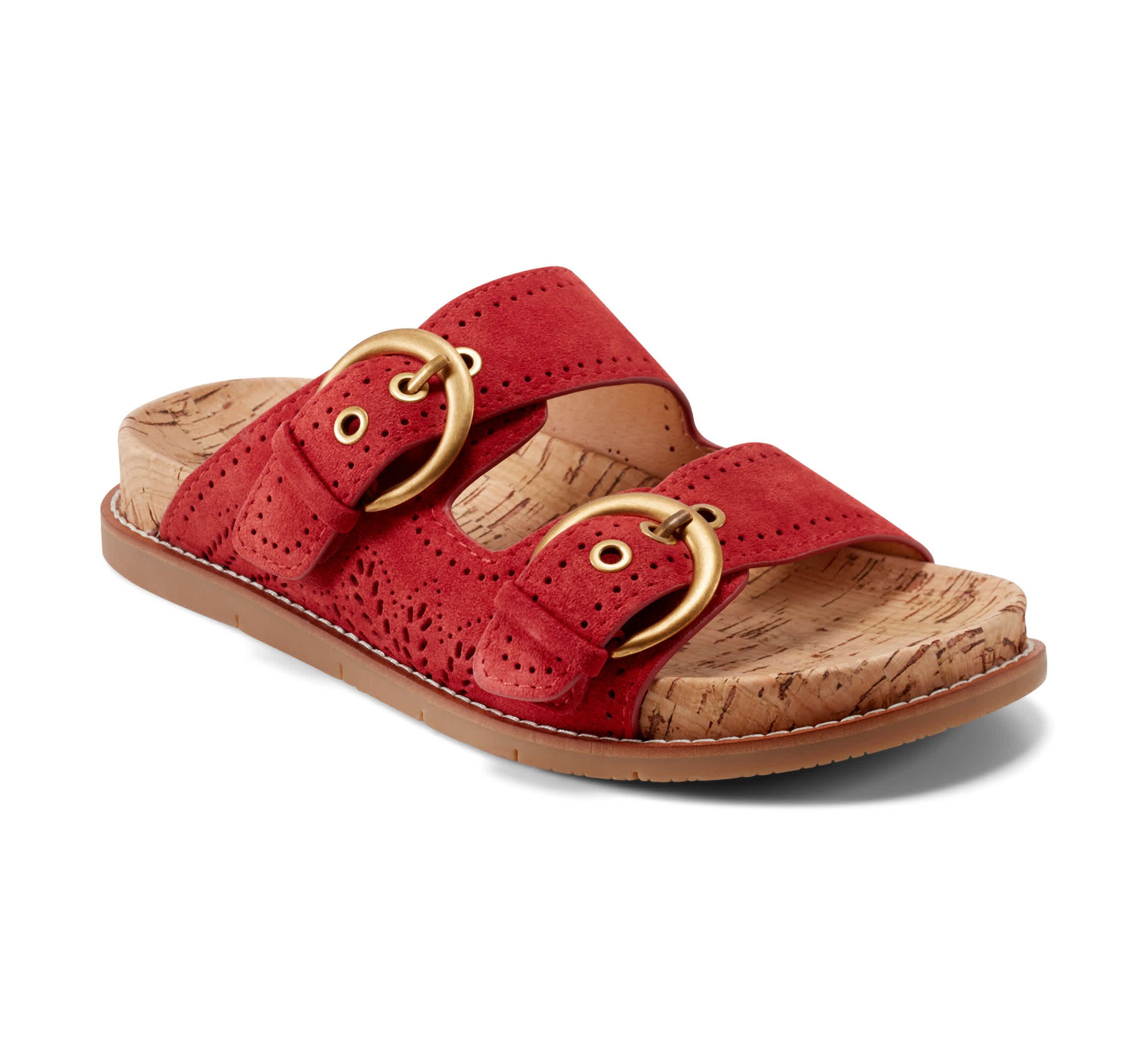 Francii Round Toe Casual Slip-on Flat Sandals