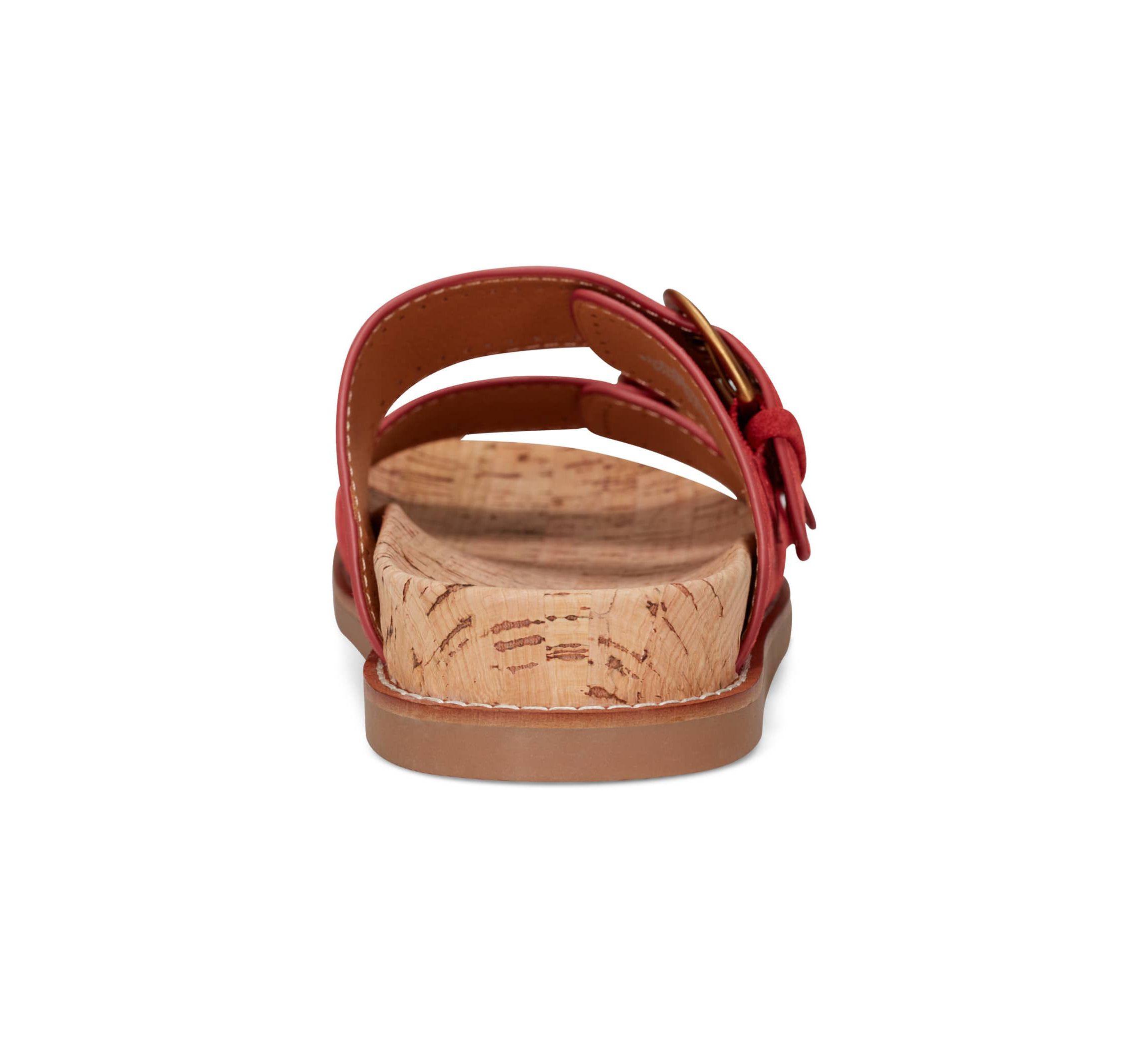 Francii Round Toe Casual Slip-on Flat Sandals