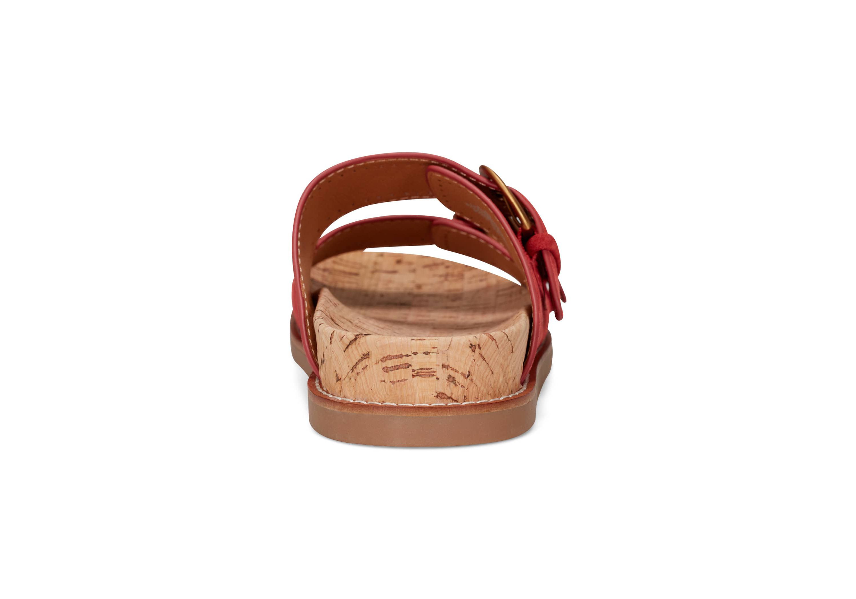 Francii Round Toe Casual Slip-on Flat Sandals