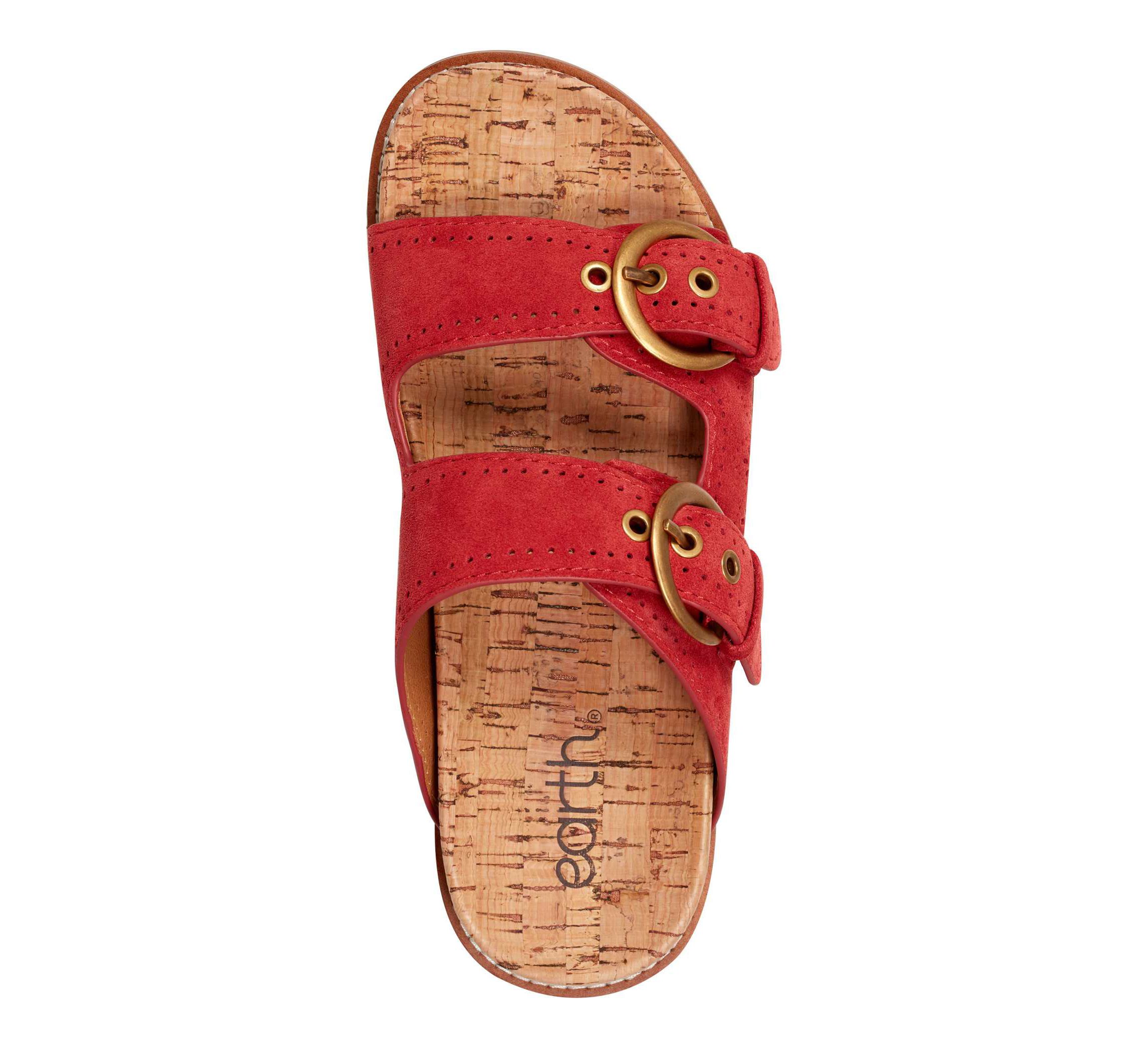 Francii Round Toe Casual Slip-on Flat Sandals