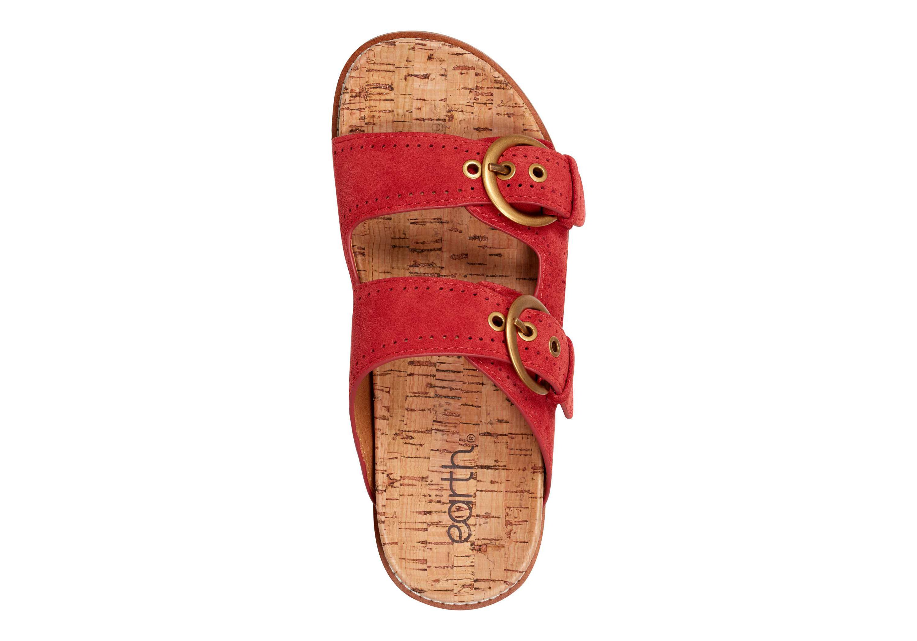 Francii Round Toe Casual Slip-on Flat Sandals