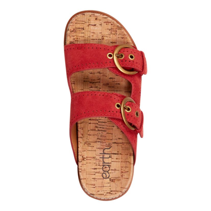 Francii Round Toe Casual Slip-on Flat Sandals