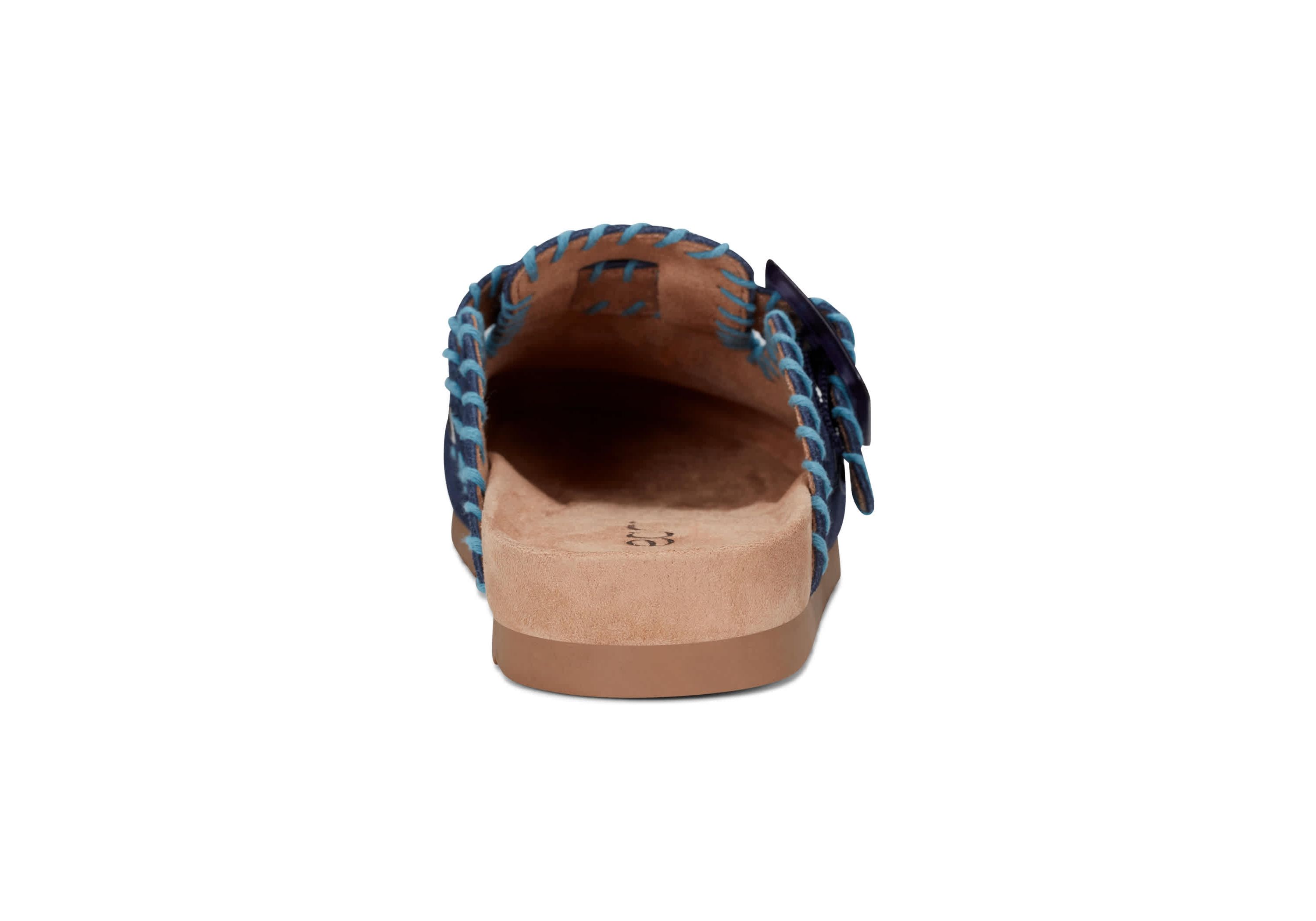 Gena Round Toe Slip-on Flat Casual Clogs