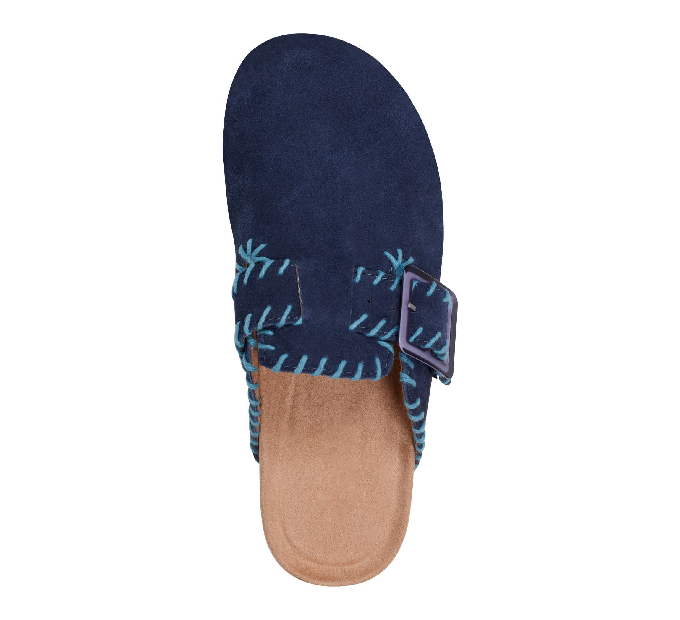 Gena Round Toe Slip-on Flat Casual Clogs
