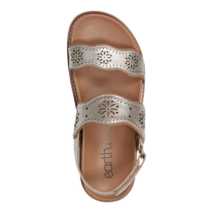 Ferne Round Toe Casual Flat Strappy Sandals