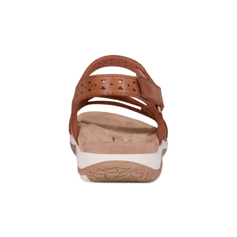 Seravi Strappy Round Toe Casual Sandals