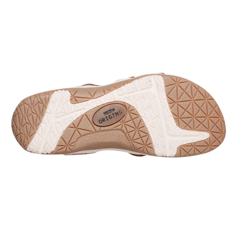 Seravi Strappy Round Toe Casual Sandals