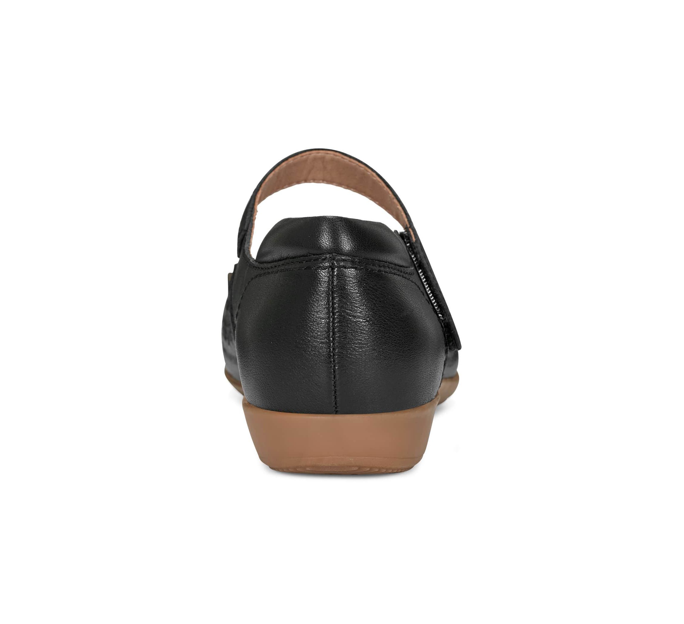 Brady Round Toe Adjustable Strap Casual Flats