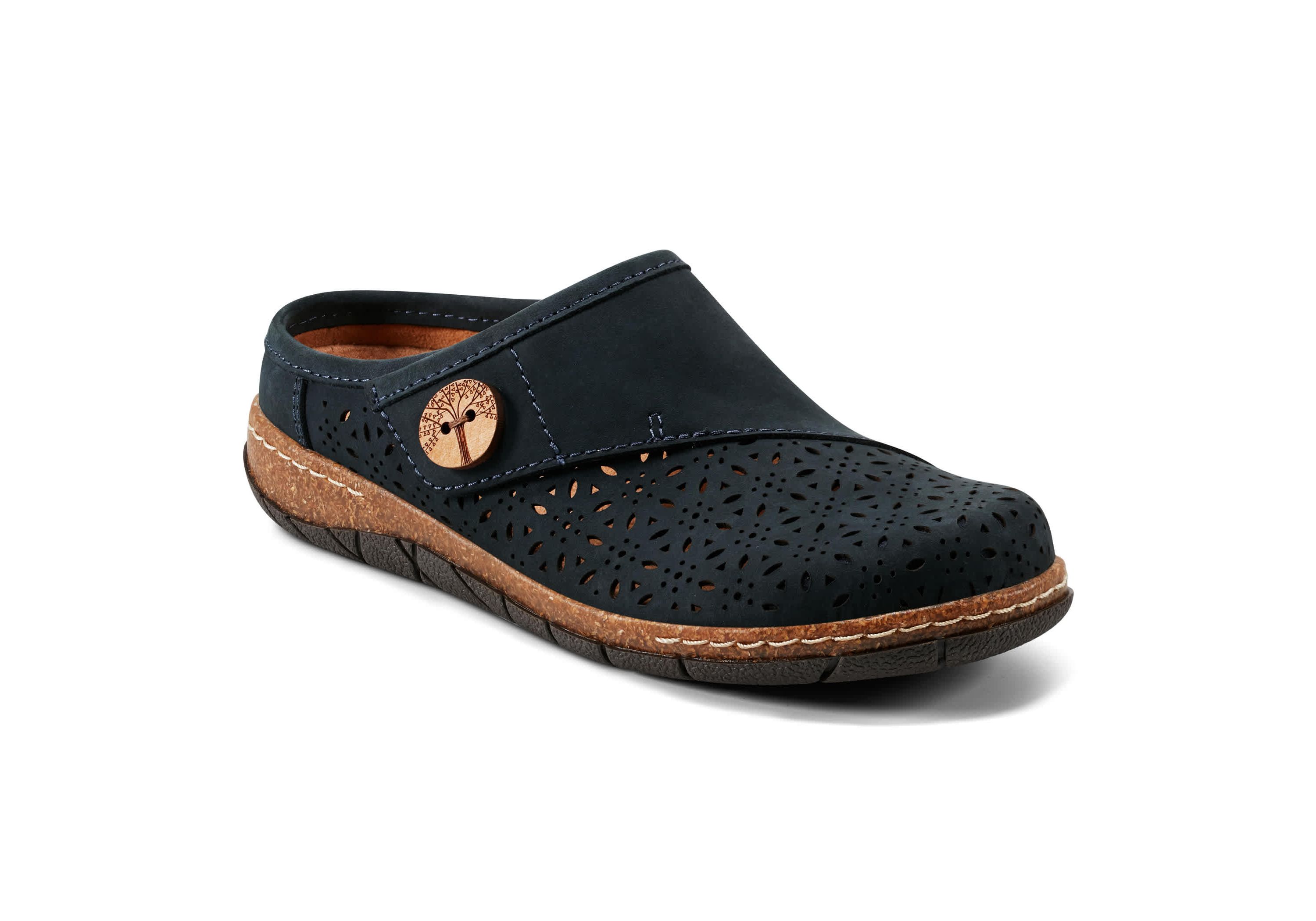 Erinn Round Toe Casual Slip-on Flat Clogs