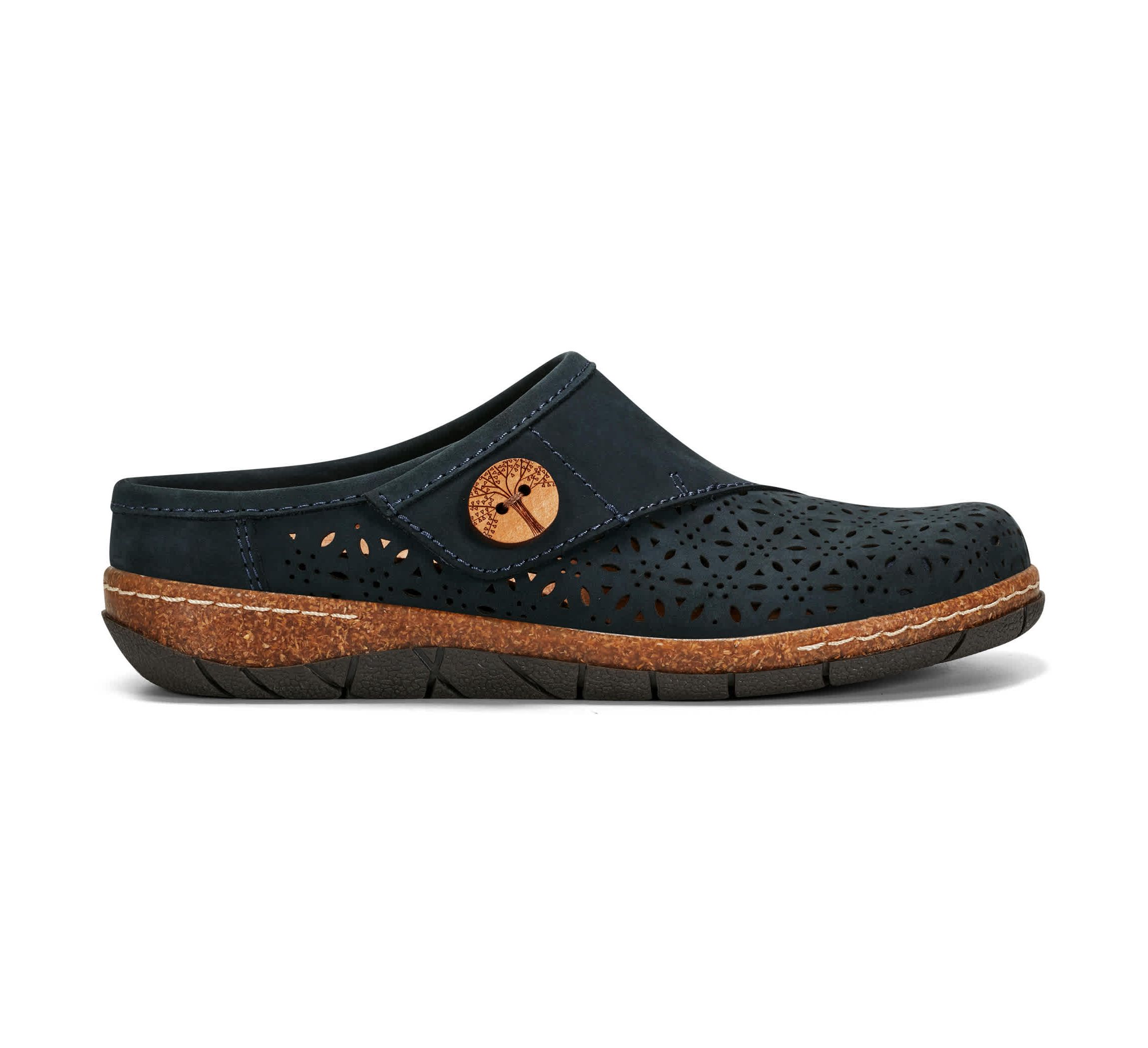 Erinn Round Toe Casual Slip-on Flat Clogs