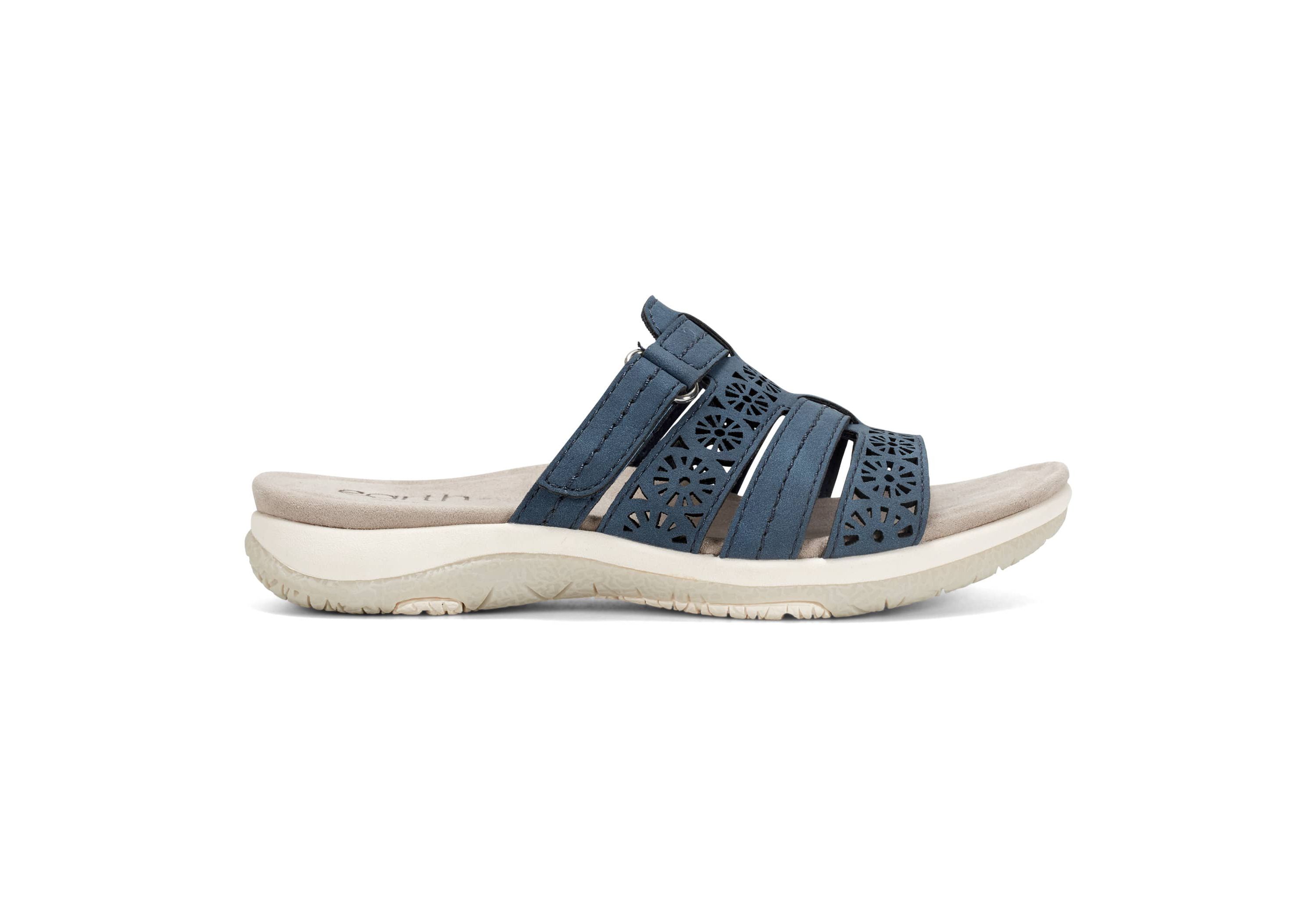 Sinci Round Toe Slip-on Casual Sandals