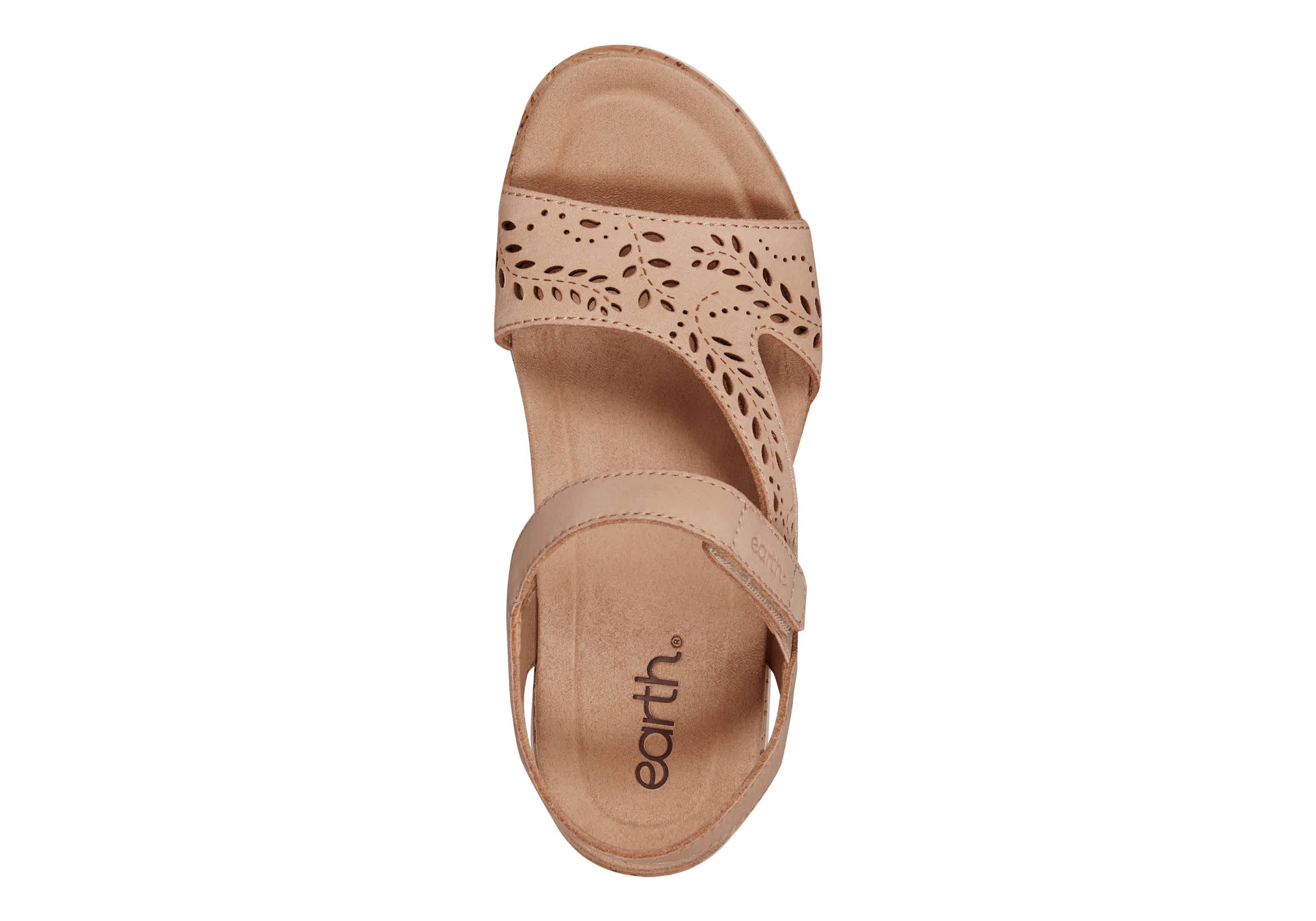 Recent Round Toe Casual Slingback Flat Sandals