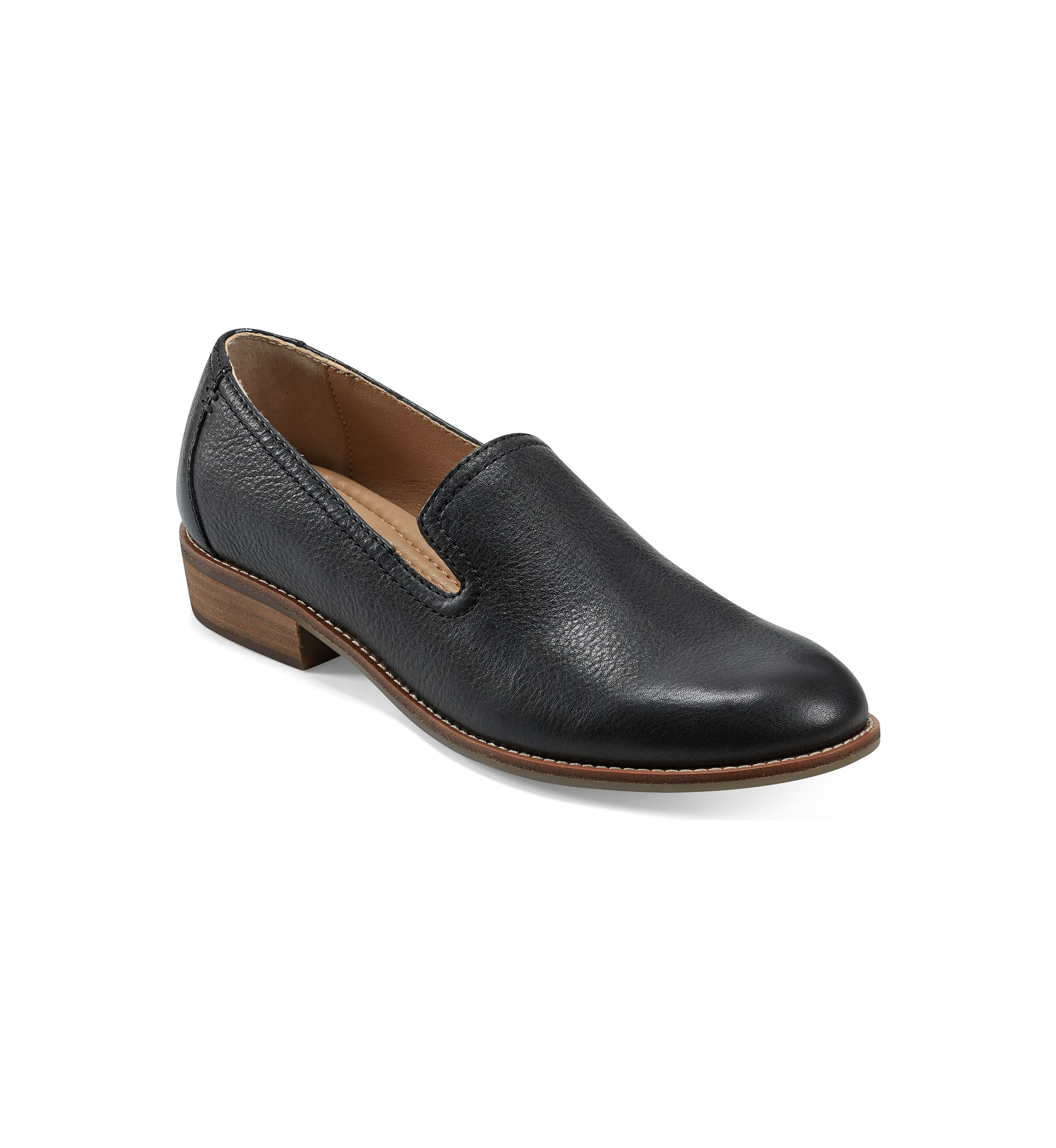 Edna Round Toe Casual Slip On Flat Loafers