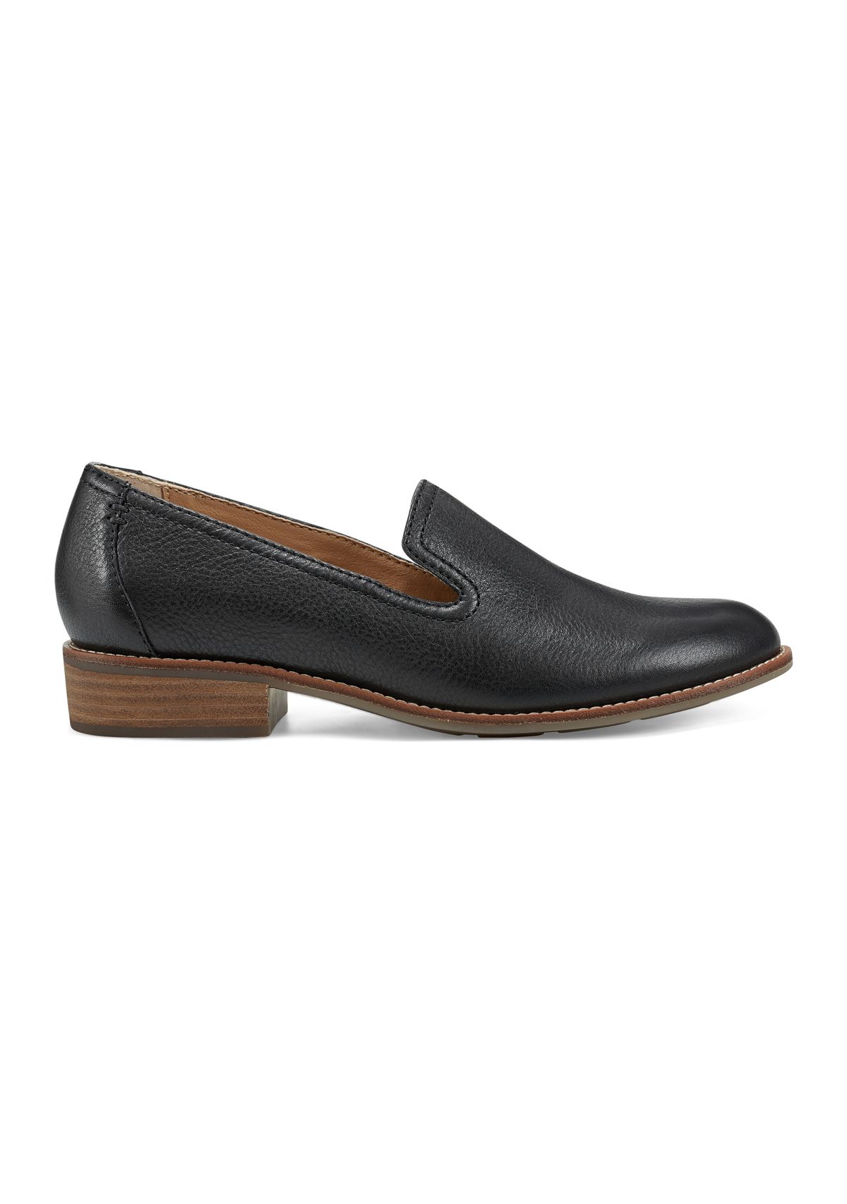 Edna Round Toe Casual Slip On Flat Loafers