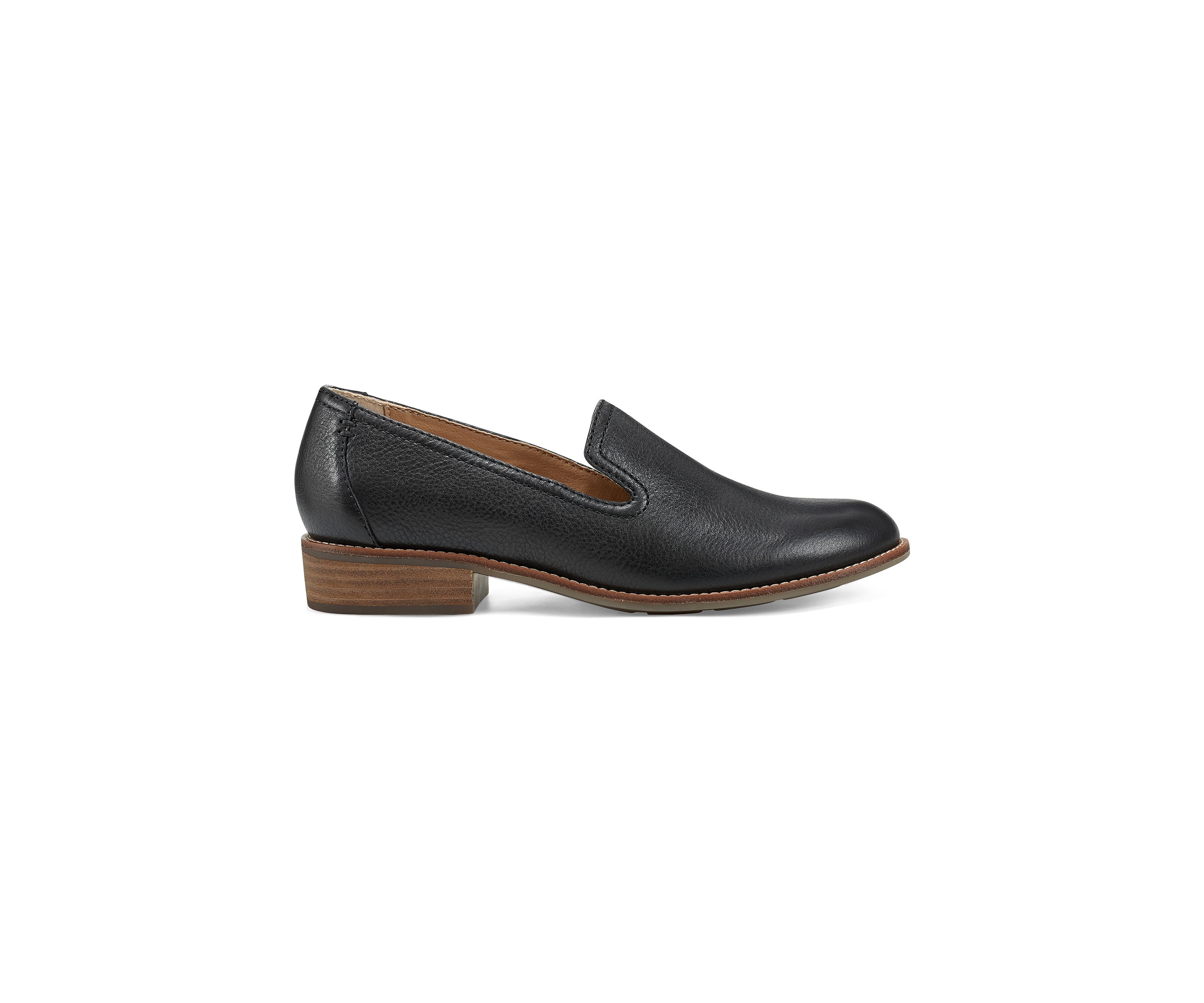 Edna Round Toe Casual Slip On Flat Loafers