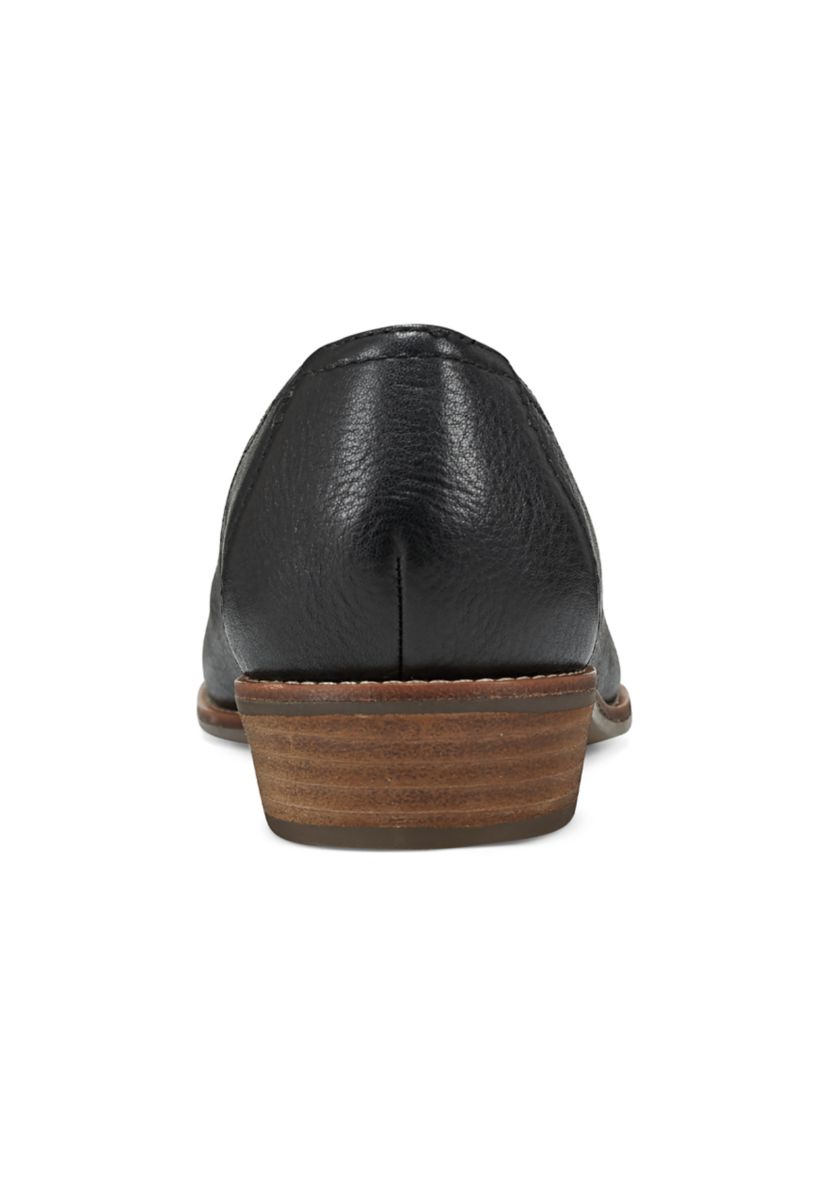 Edna Round Toe Casual Slip On Flat Loafers