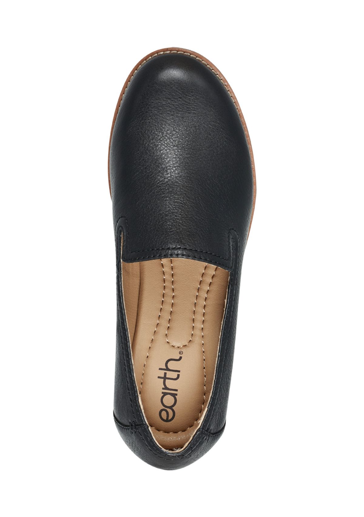 Edna Round Toe Casual Slip On Flat Loafers