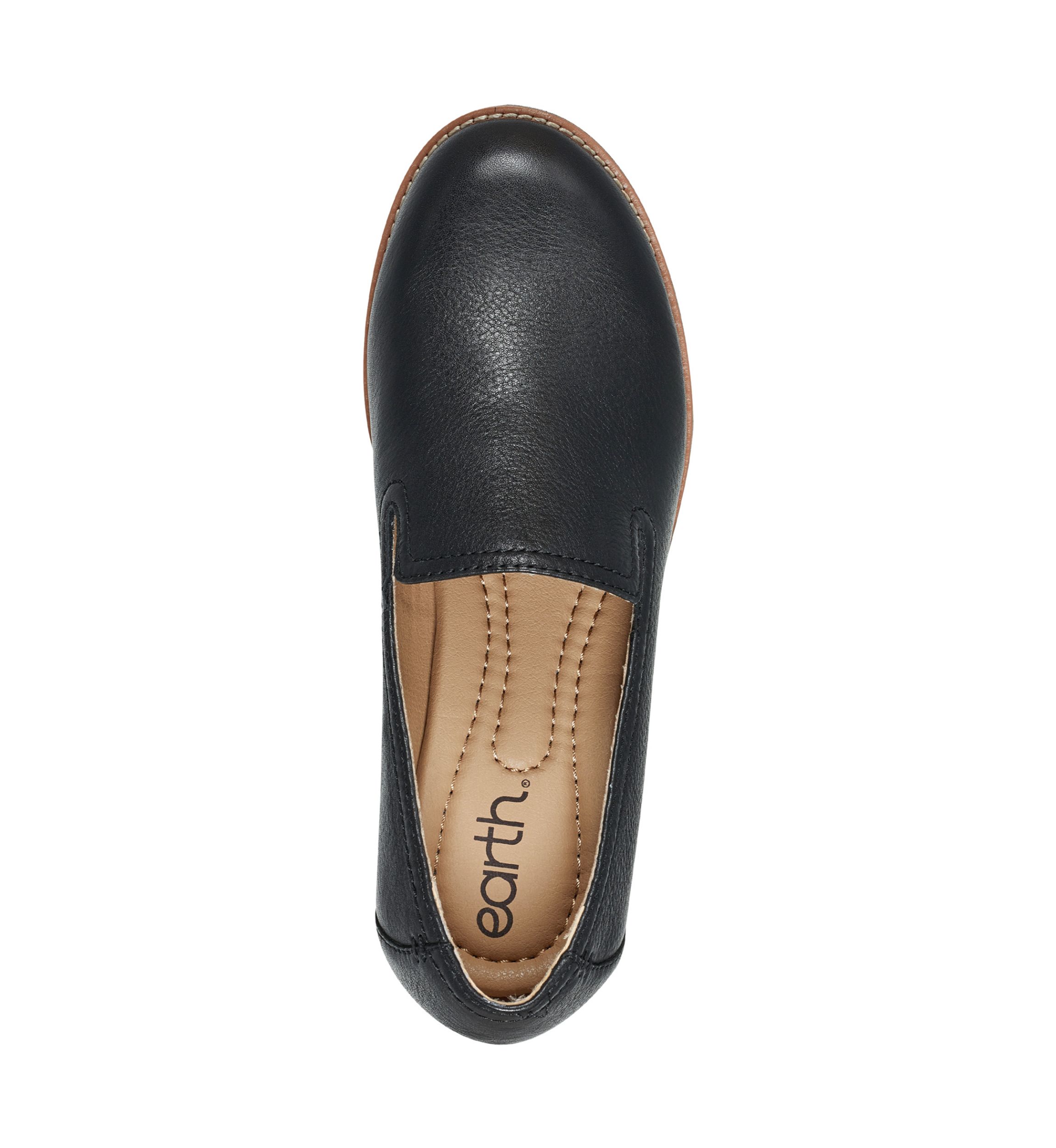 Edna Round Toe Casual Slip On Flat Loafers