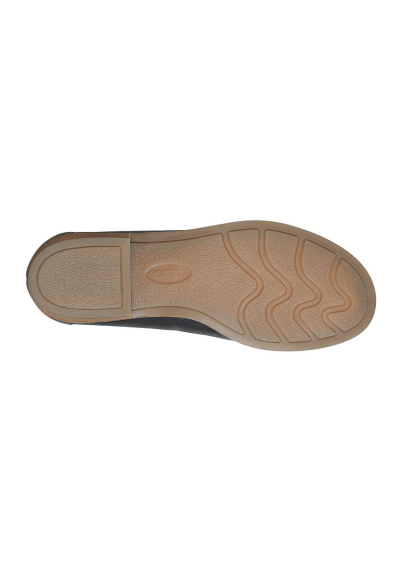 Edna Round Toe Casual Slip On Flat Loafers
