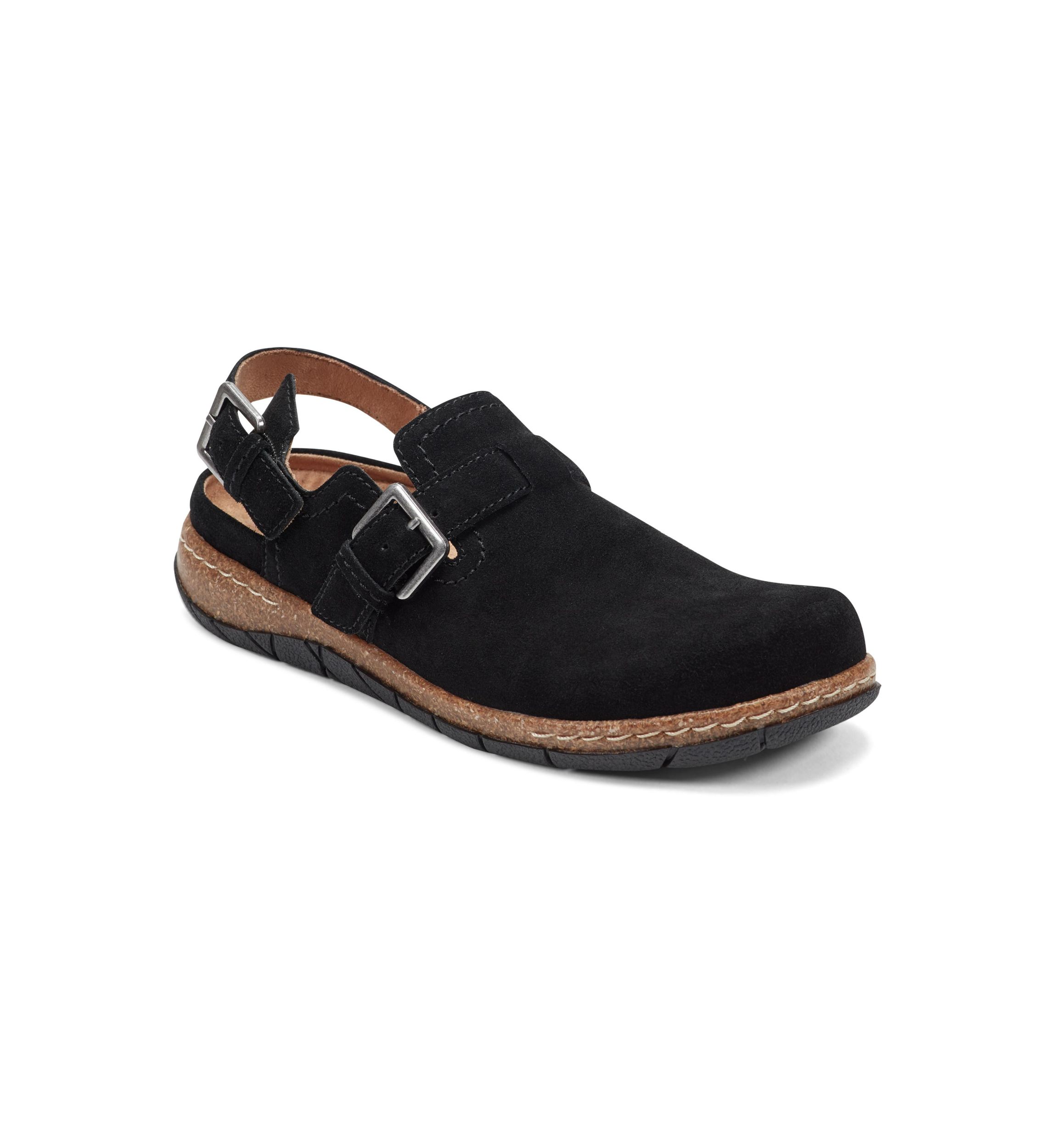 Elmonte Round Toe Casual Slingback Clogs