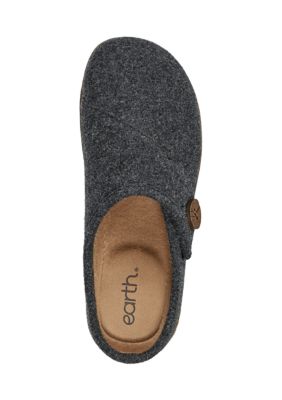 Ezra Round Toe Casual Slip On Flat Clogs