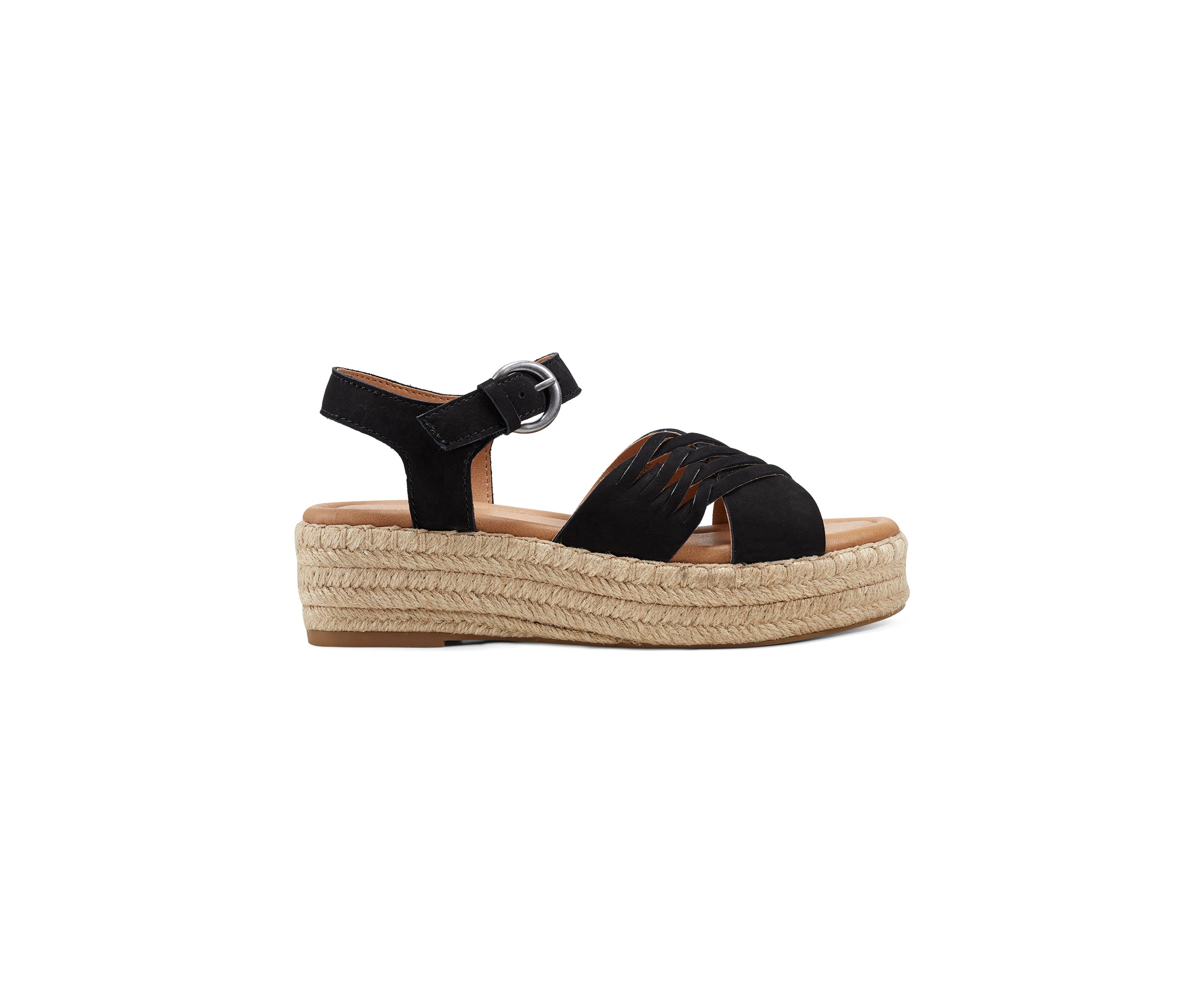Hilda Open Toe Casual Platform Espadrille Sandals