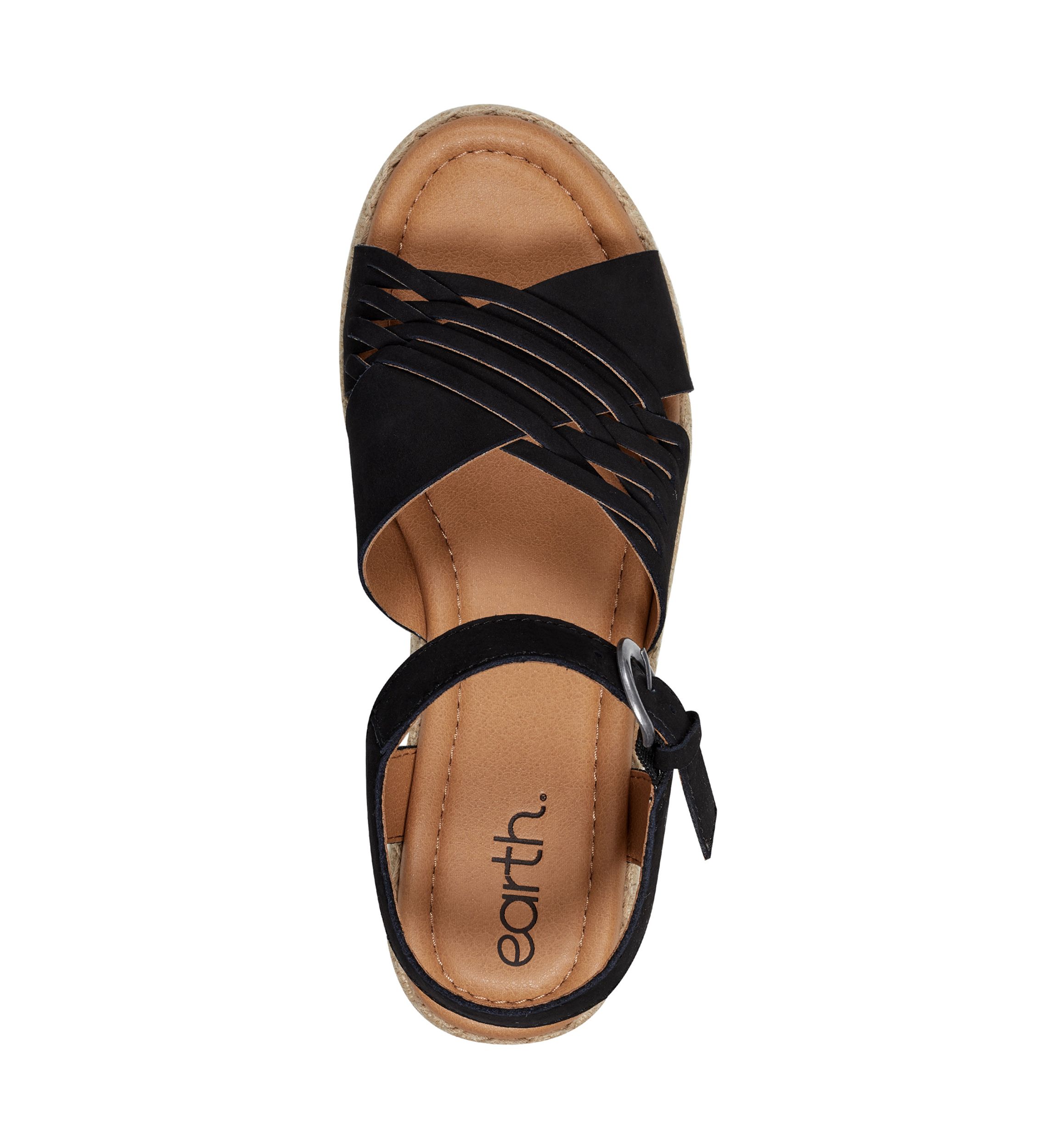 Hilda Open Toe Casual Platform Espadrille Sandals