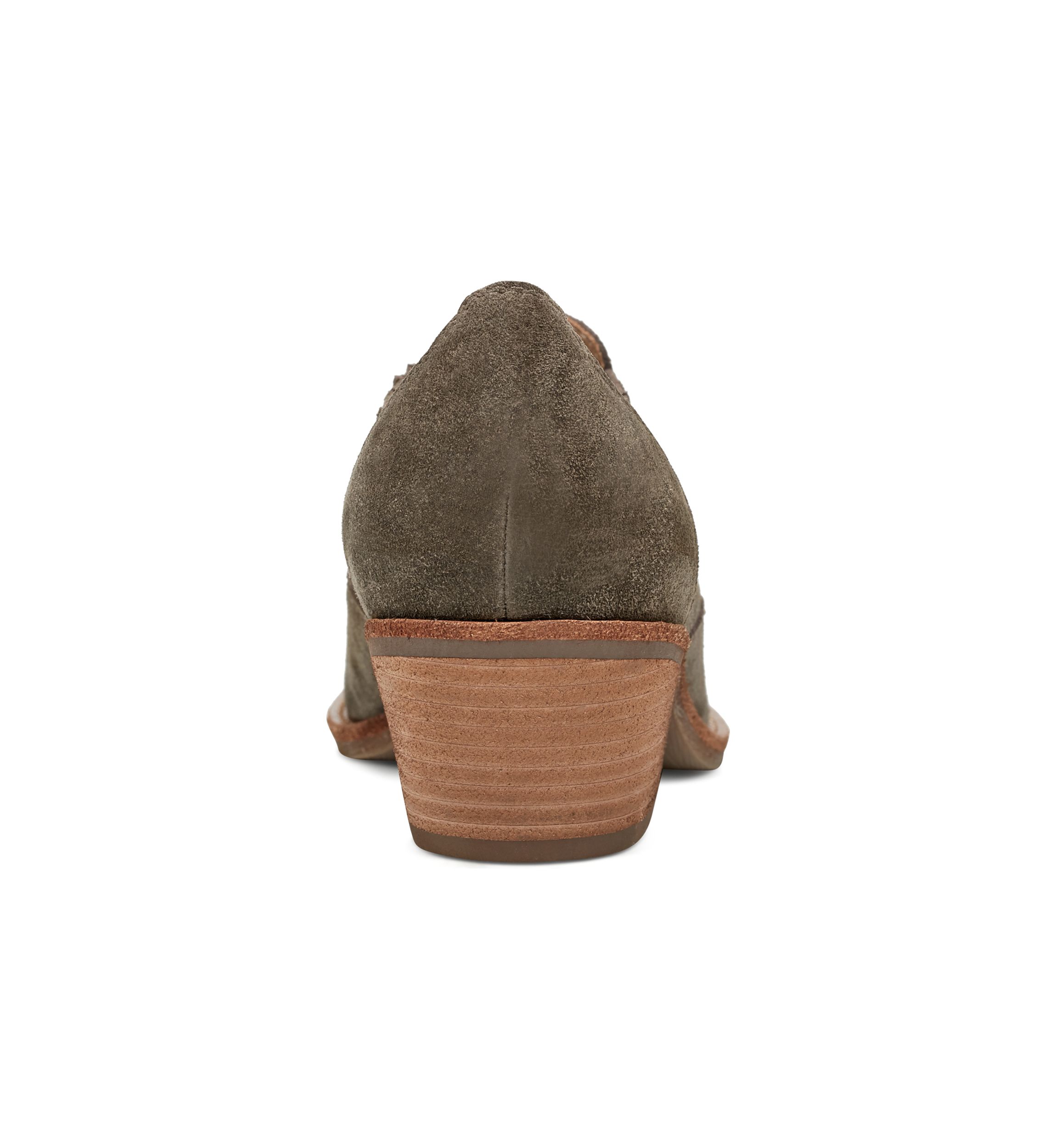 Jalin Block Heel Slip On Casual Booties