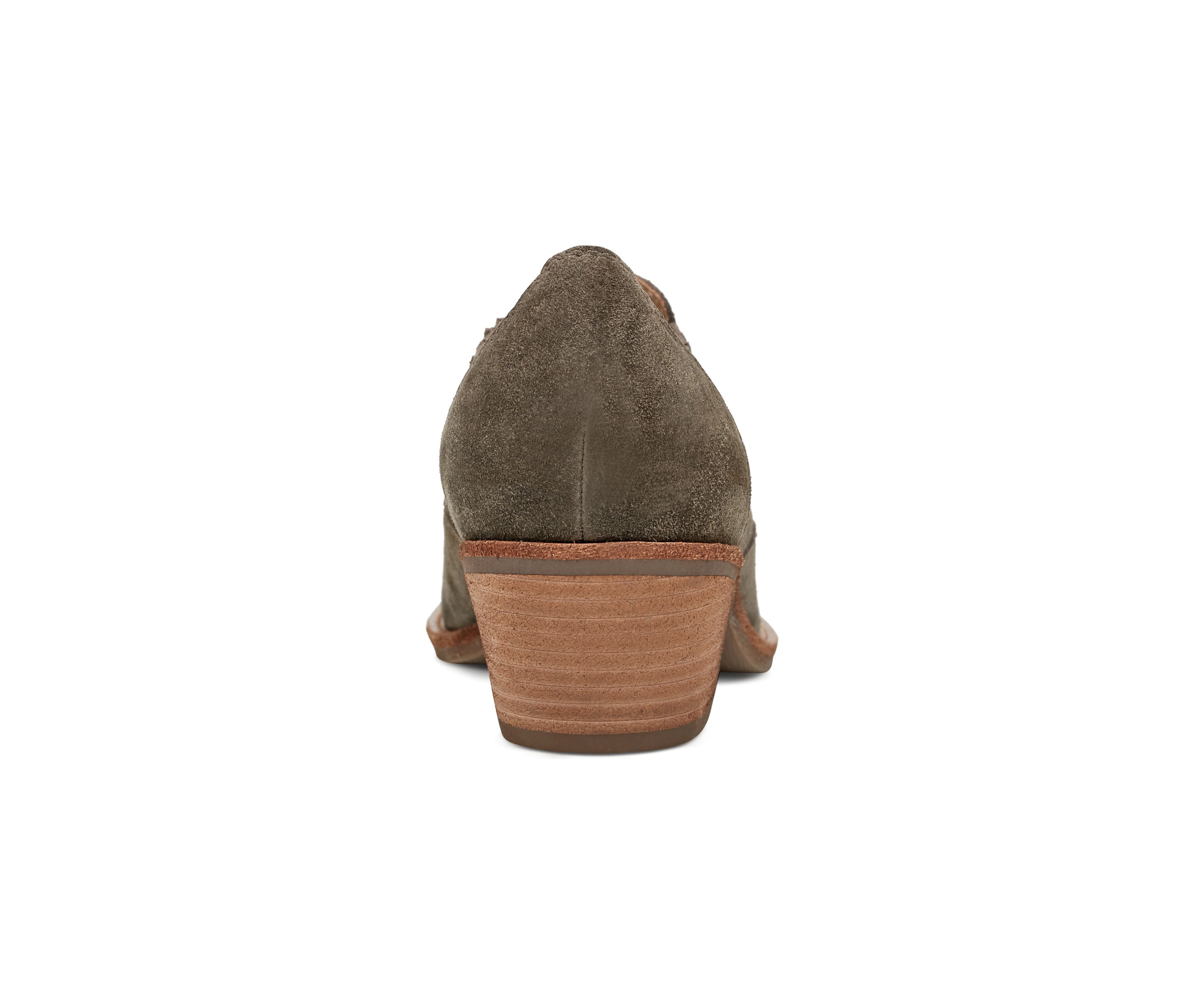 Jalin Block Heel Slip On Casual Booties