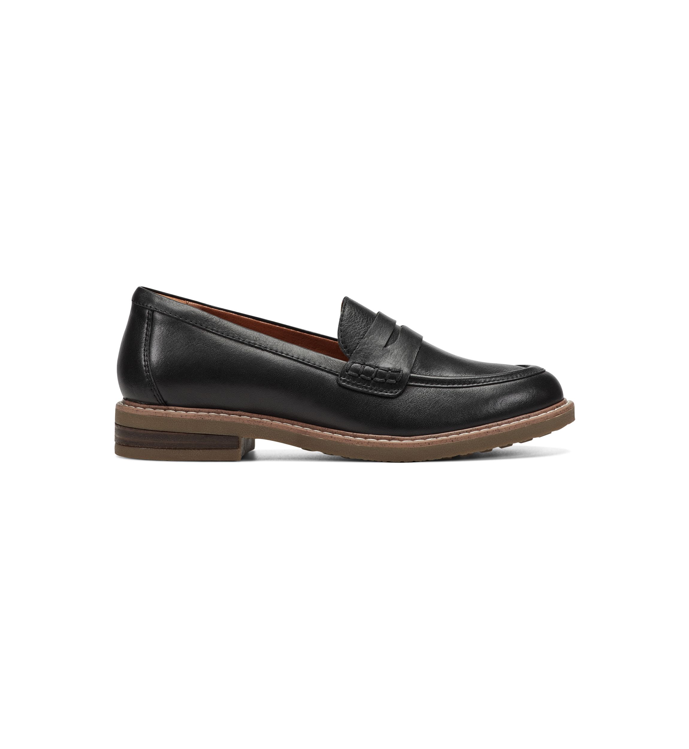 Javas Round Toe Casual Slip-on Penny Loafers