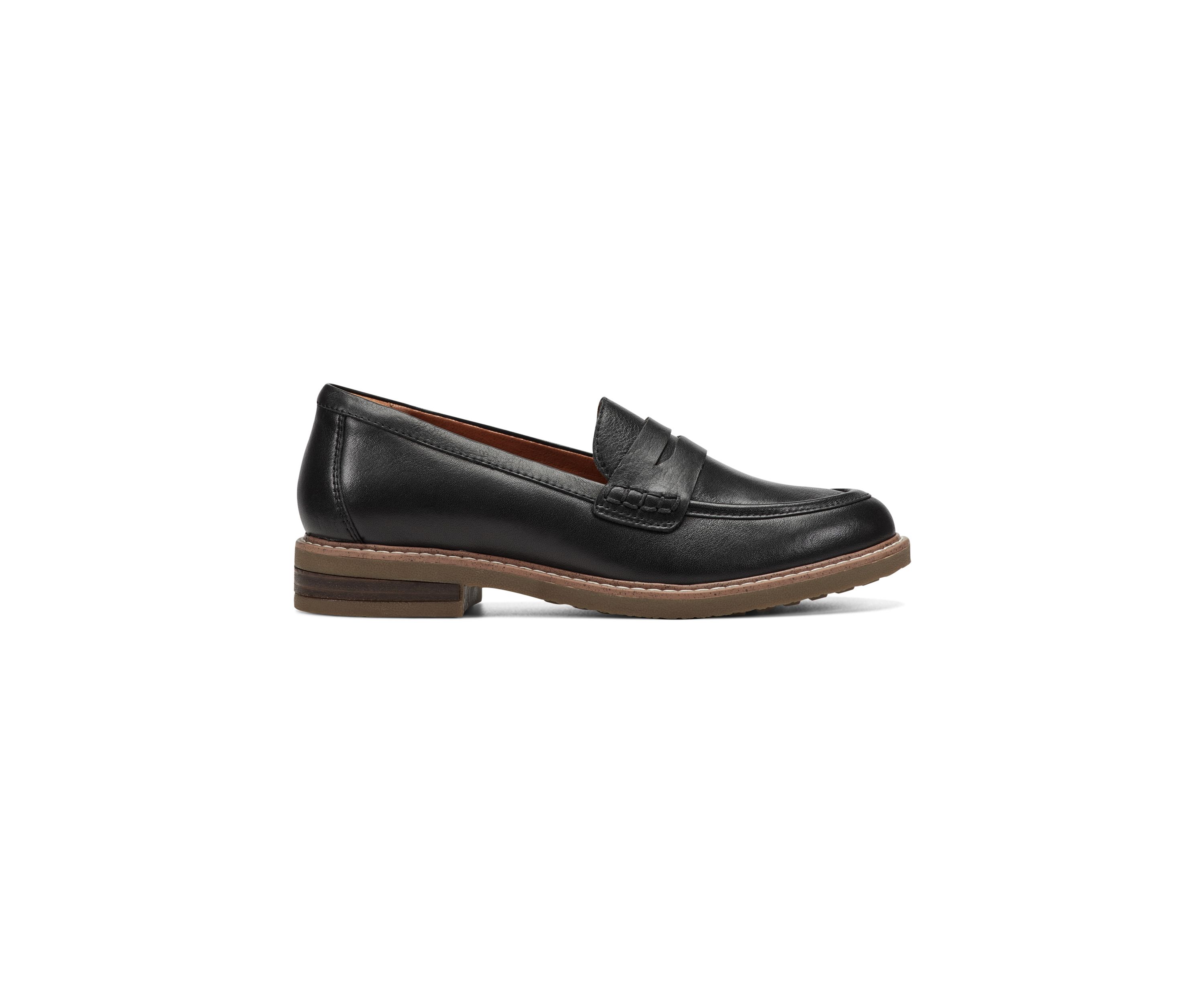 Javas Round Toe Casual Slip-on Penny Loafers