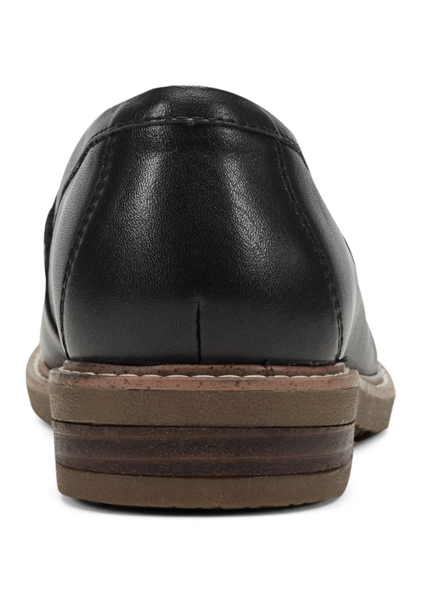 Javas Round Toe Casual Slip-on Penny Loafers