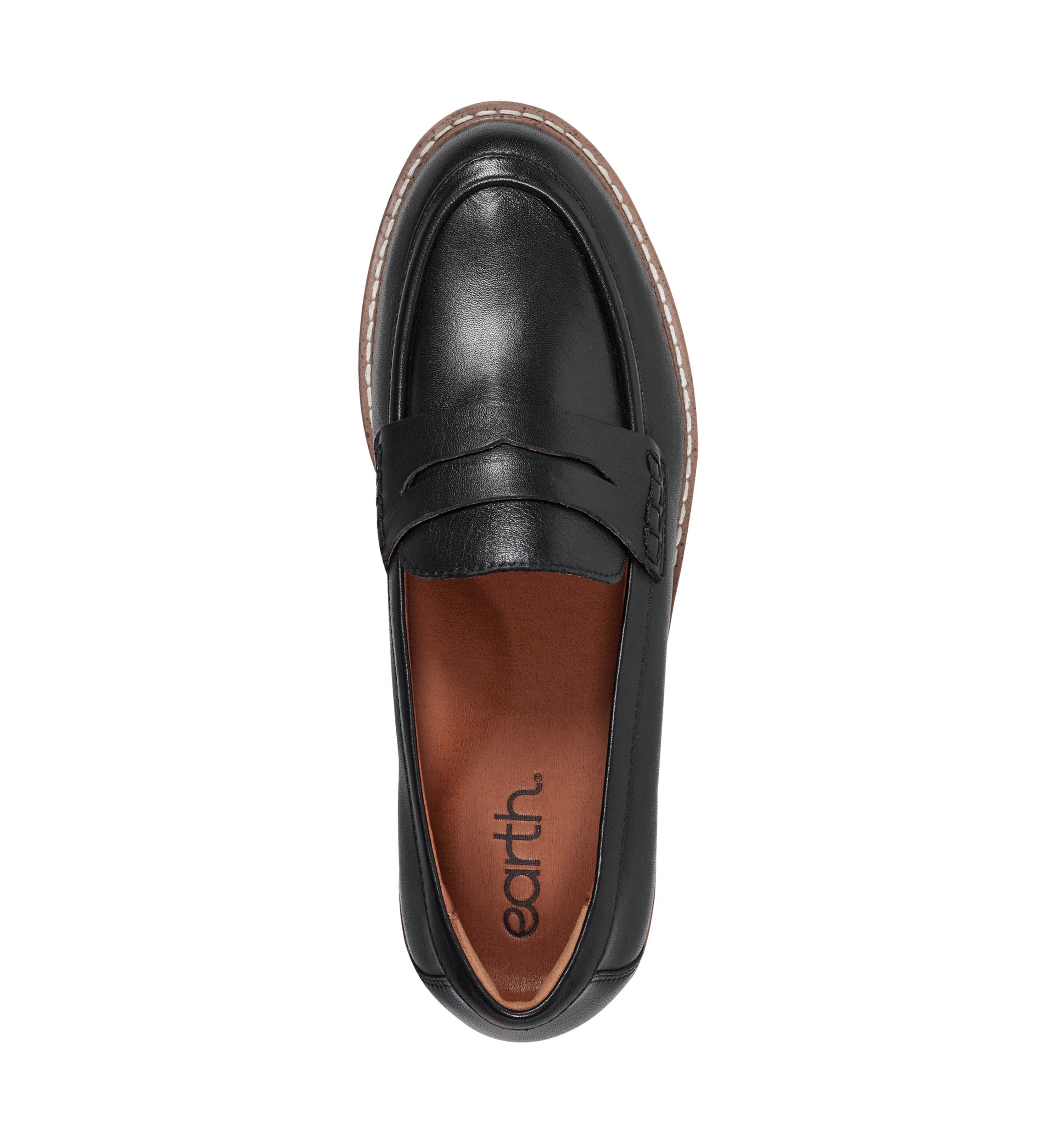 Javas Round Toe Casual Slip-on Penny Loafers