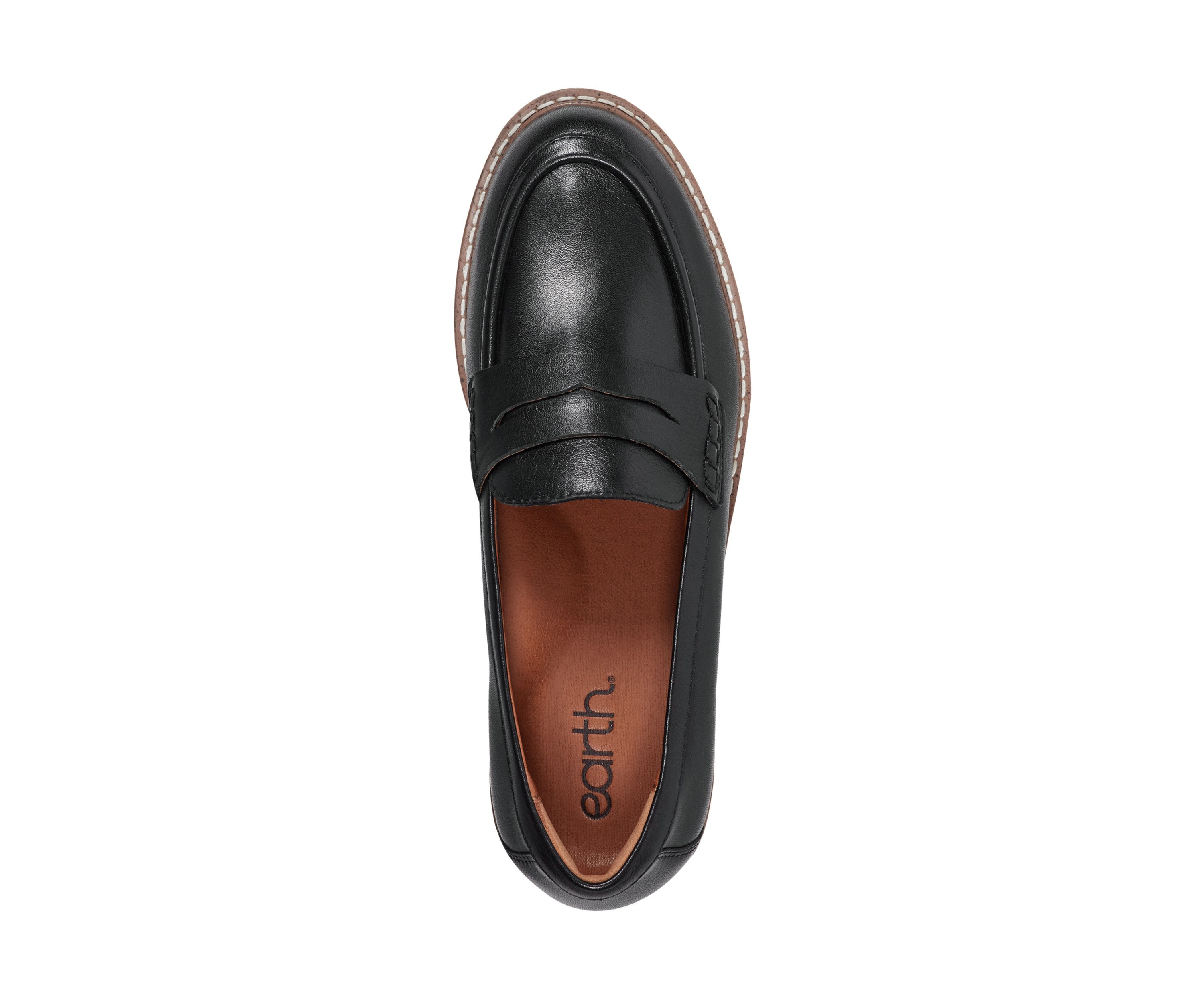 Javas Round Toe Casual Slip-on Penny Loafers