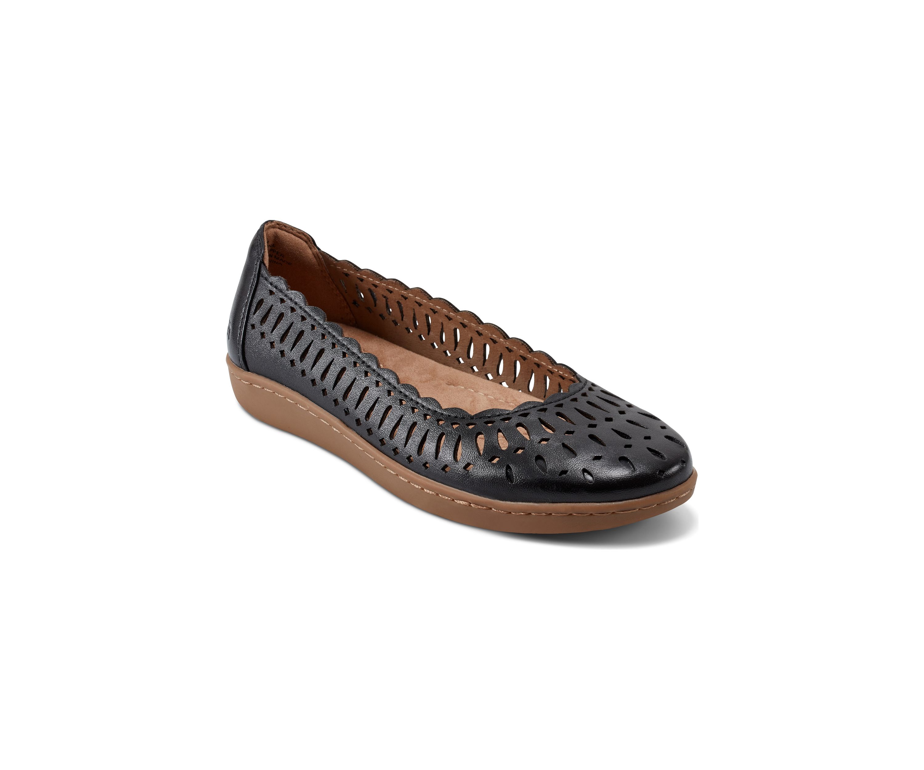 Luna Round Toe Casual Slip On Ballet Flats