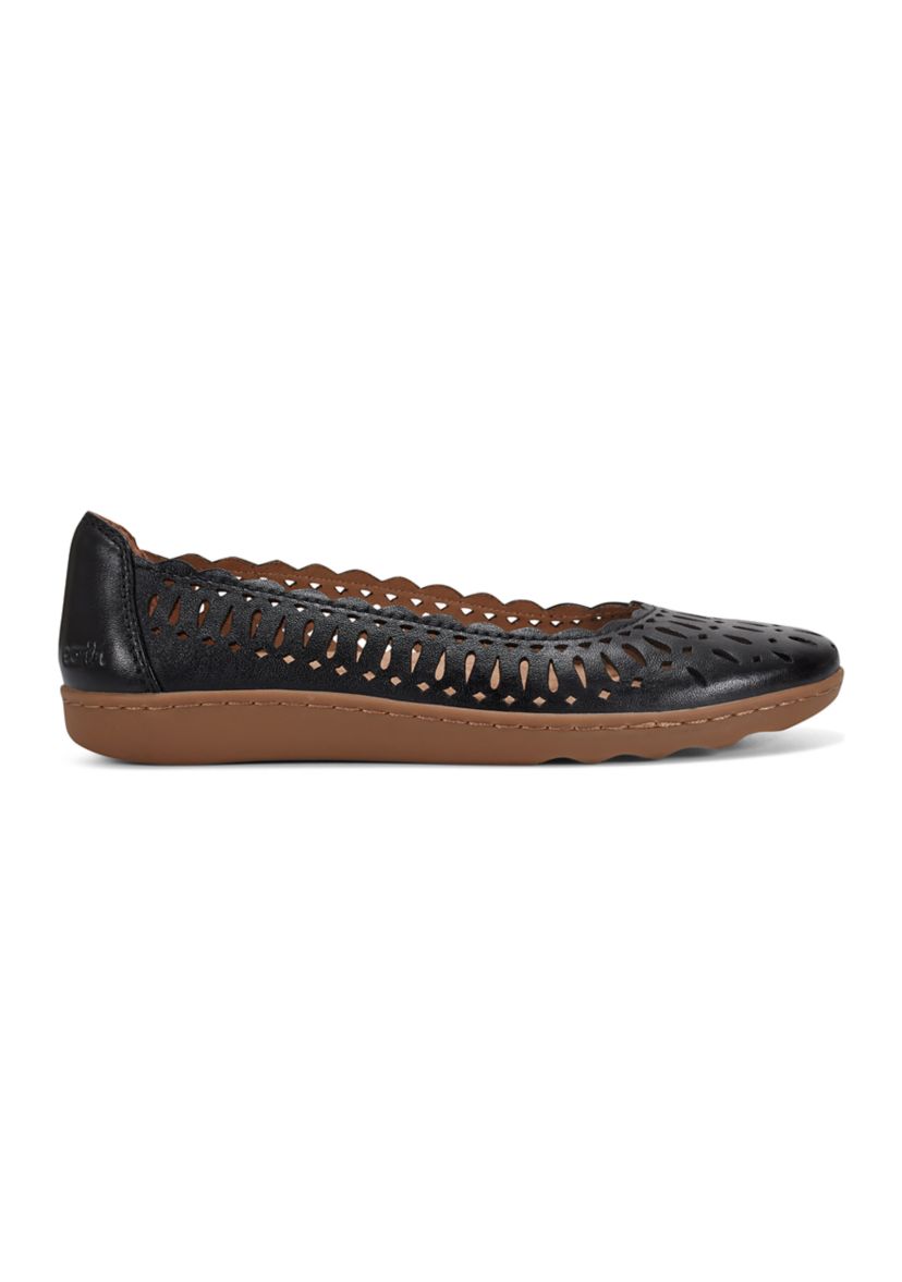 Luna Round Toe Casual Slip On Ballet Flats