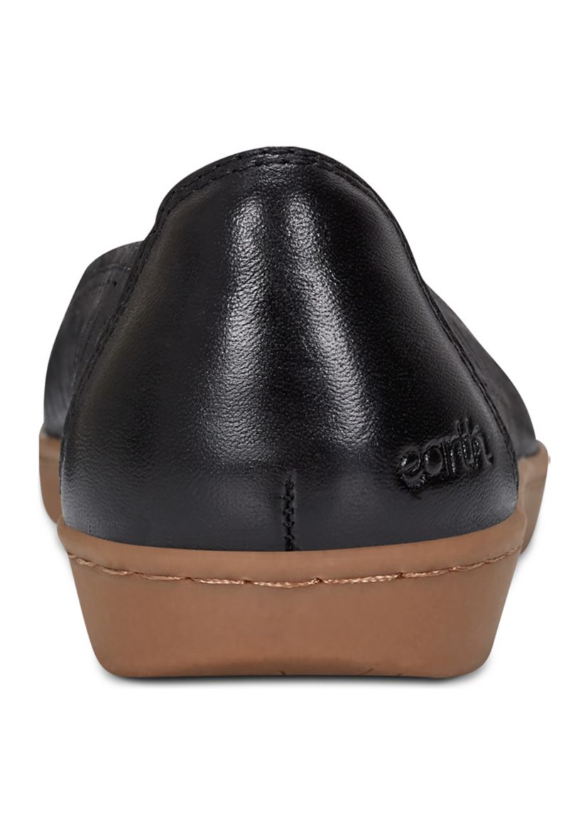 Luna Round Toe Casual Slip On Ballet Flats