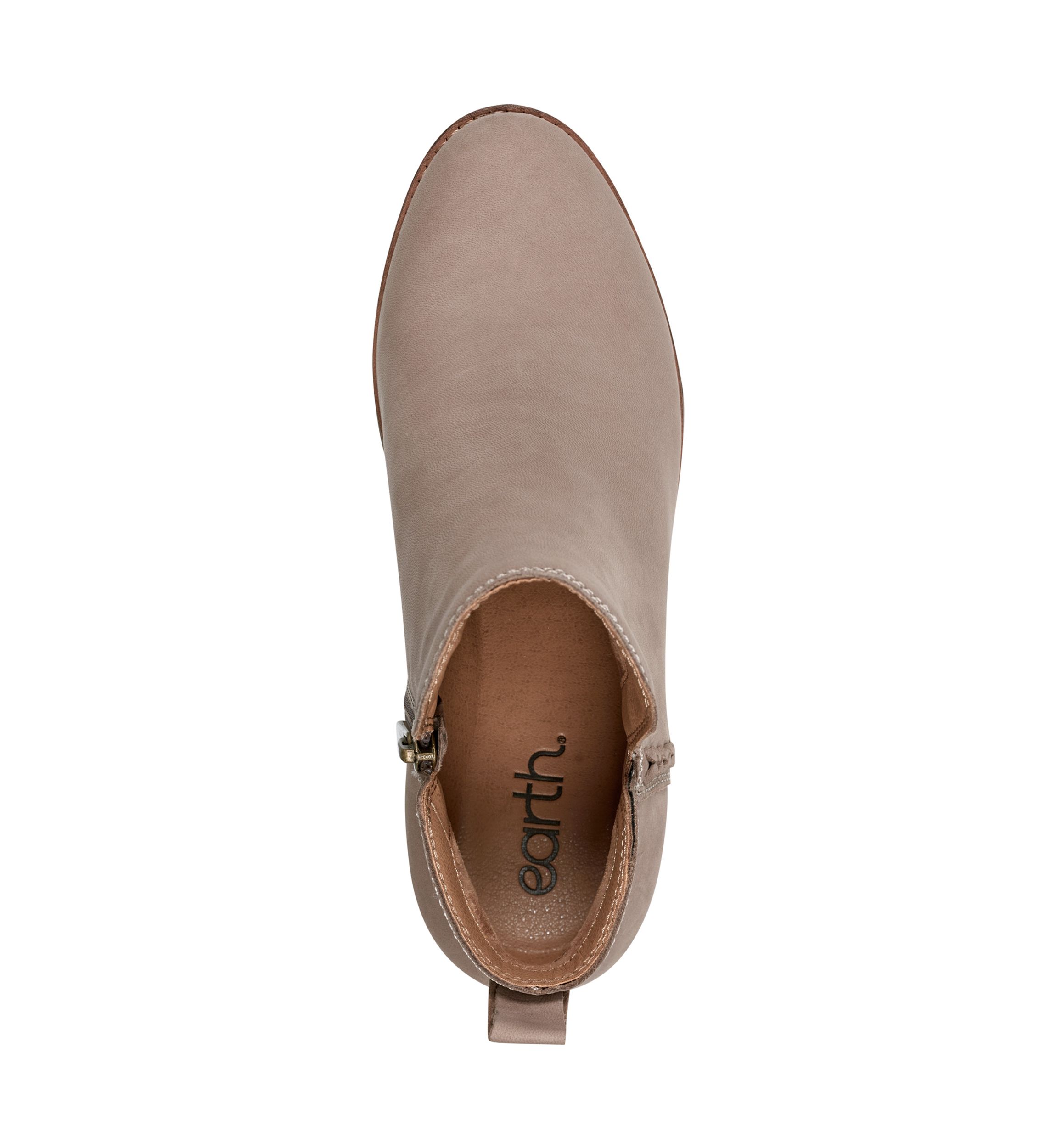 Marisole Block Heel Slip On Casual Booties