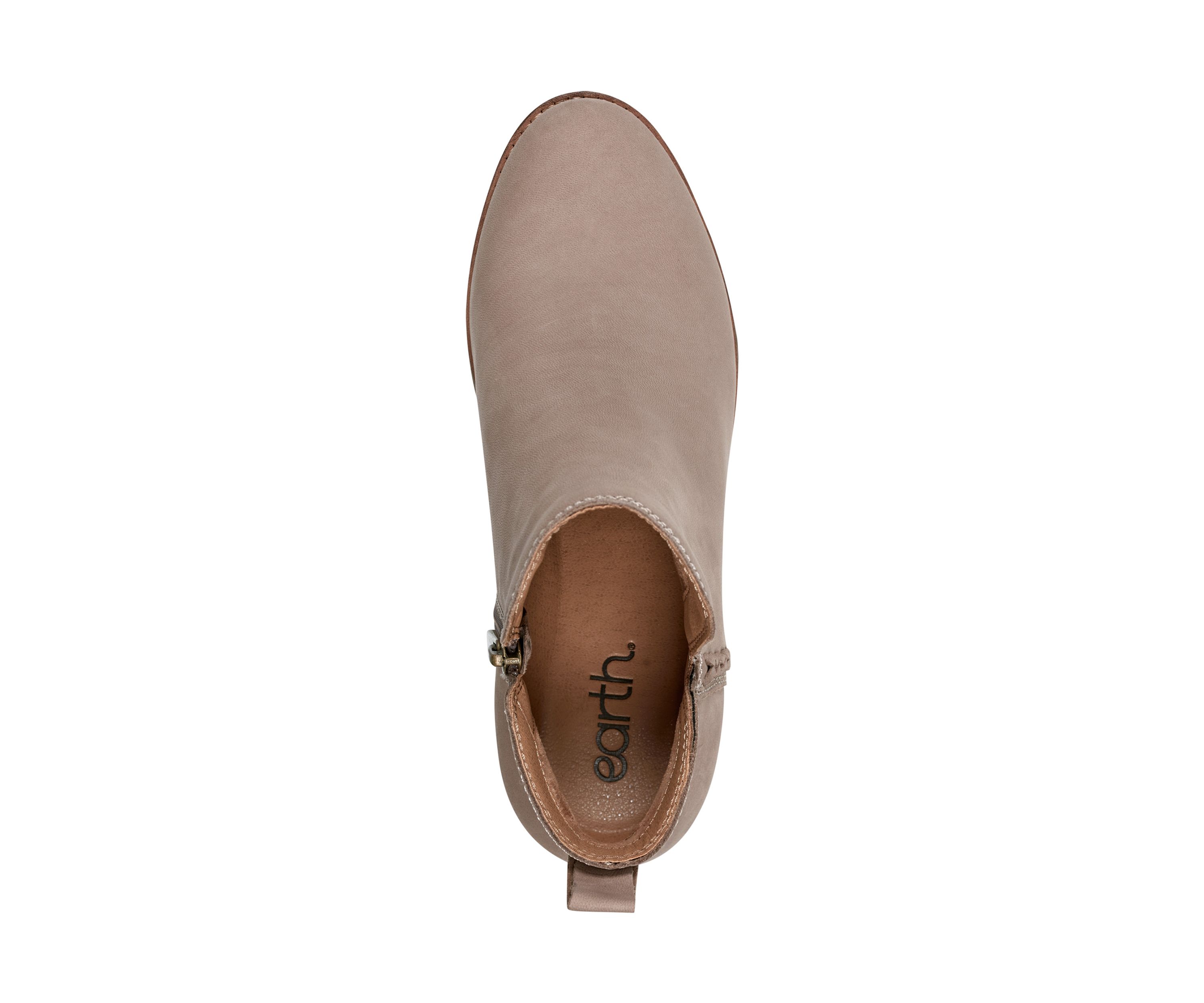 Marisole Block Heel Slip On Casual Booties