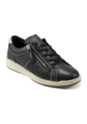 Netta Round Toe Casual Lace Up Sneakers