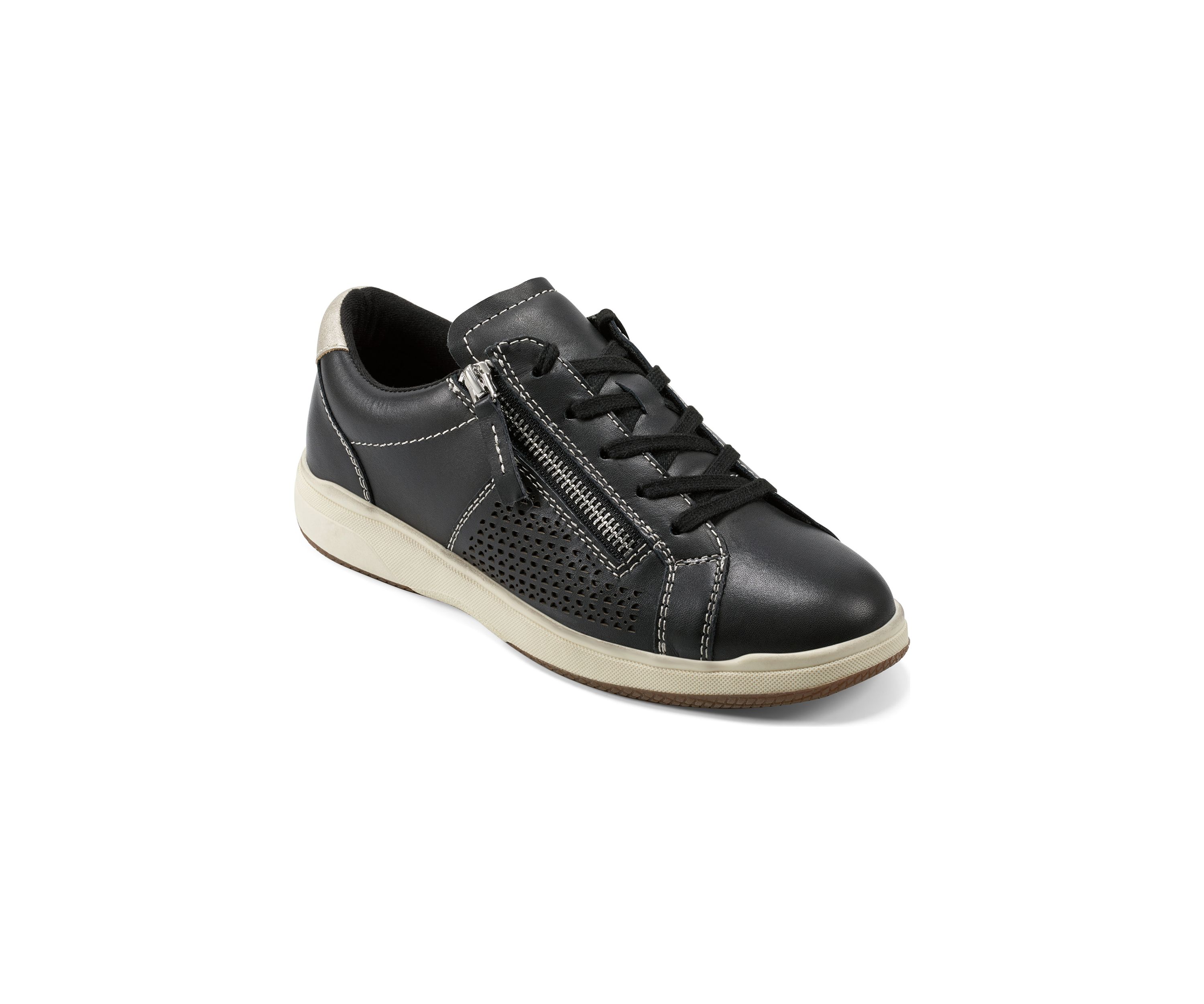 Netta Round Toe Casual Lace Up Sneakers
