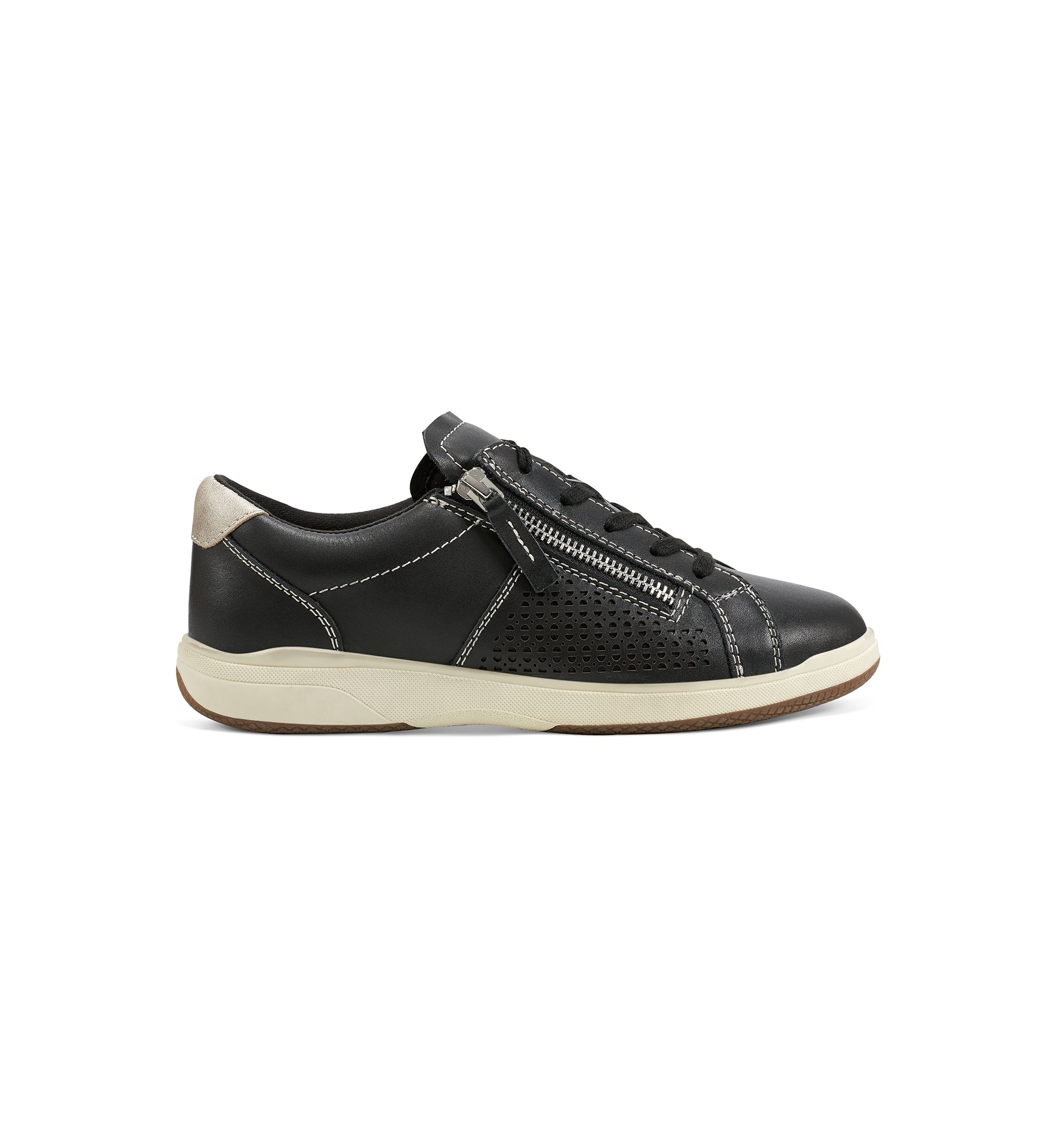 Netta Round Toe Casual Lace Up Sneakers