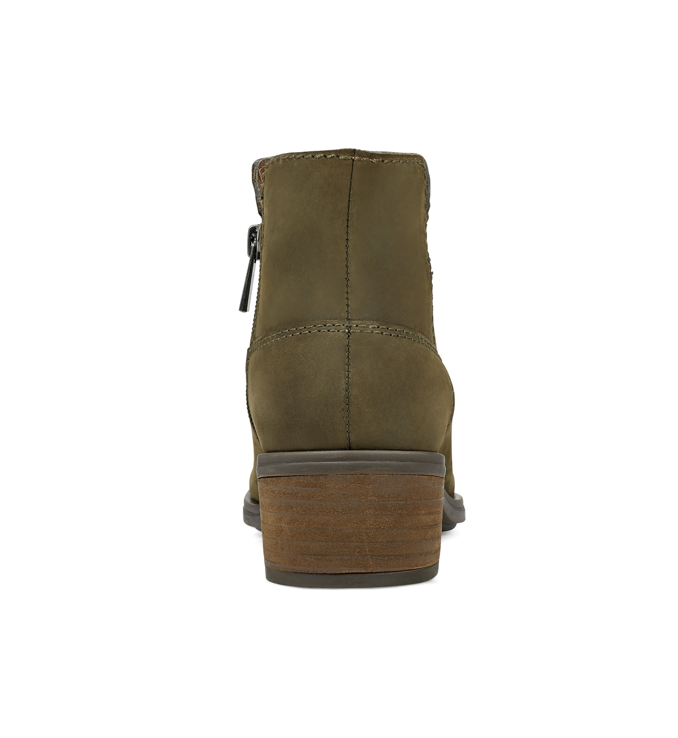 Oslo Block Heel Round Toe Casual Booties