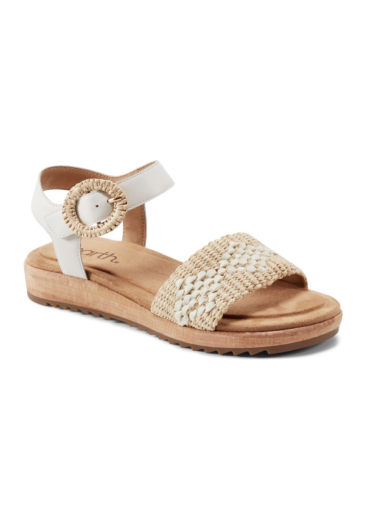 Padma Round Toe Ankle Strap Casual Sandals