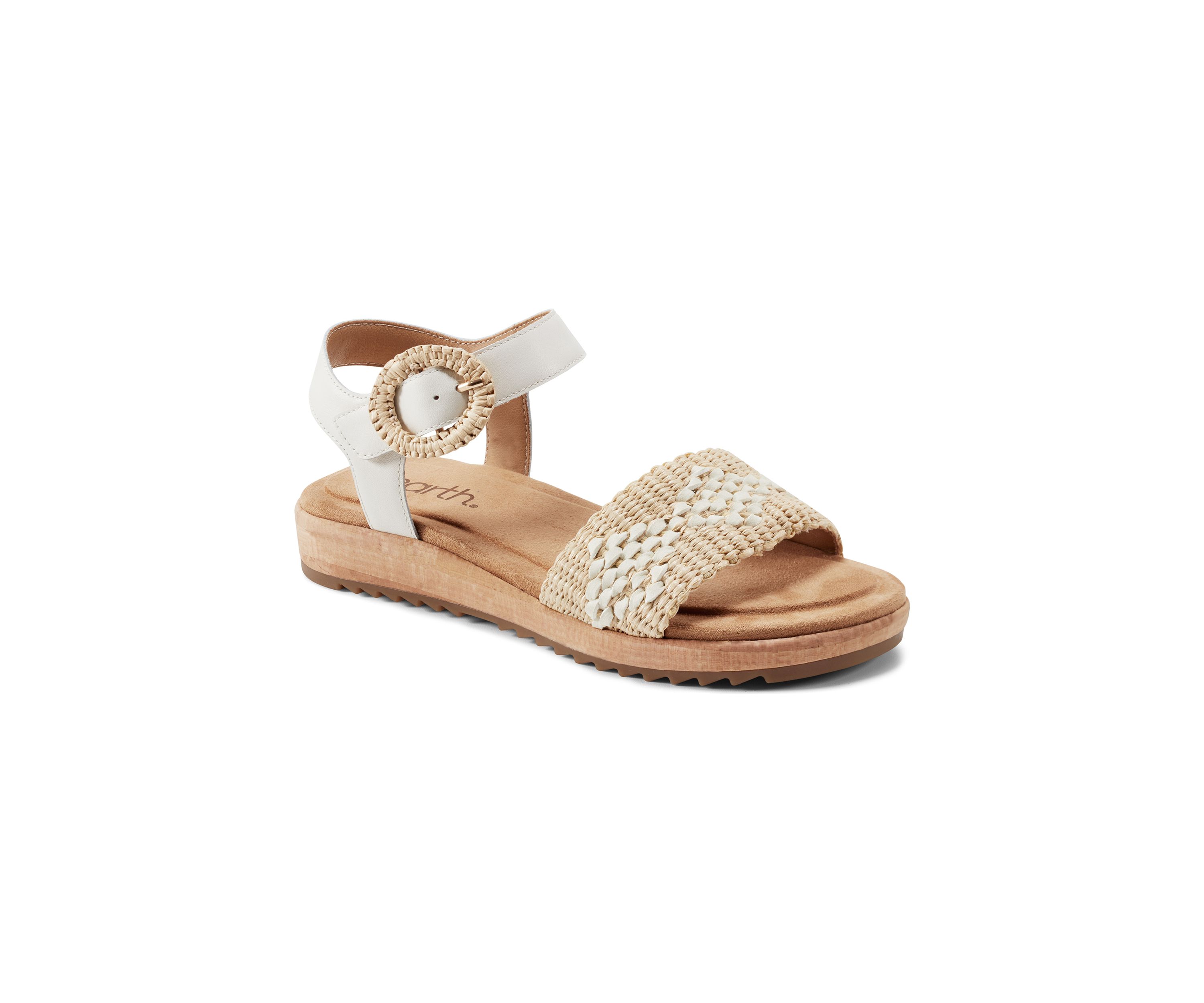 Padma Round Toe Ankle Strap Casual Sandals