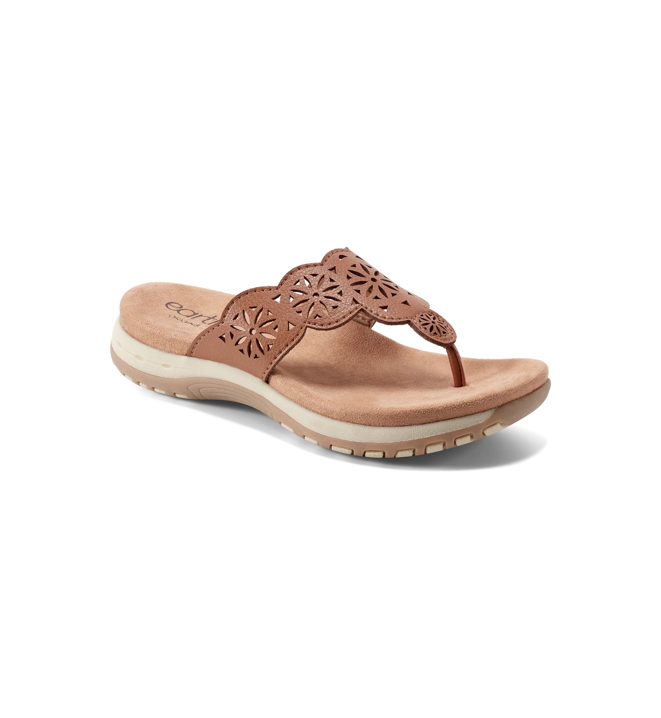 Sadie Round Toe Casual Slip On Thong Sandals