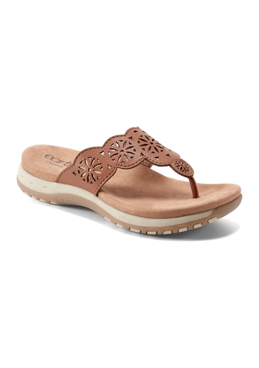 Sadie Round Toe Casual Slip On Thong Sandals
