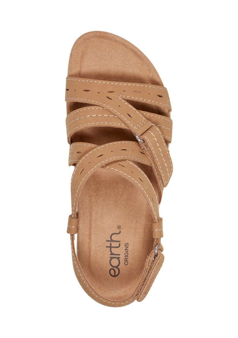 Samsin Strappy Round Toe Casual Sport Sandals