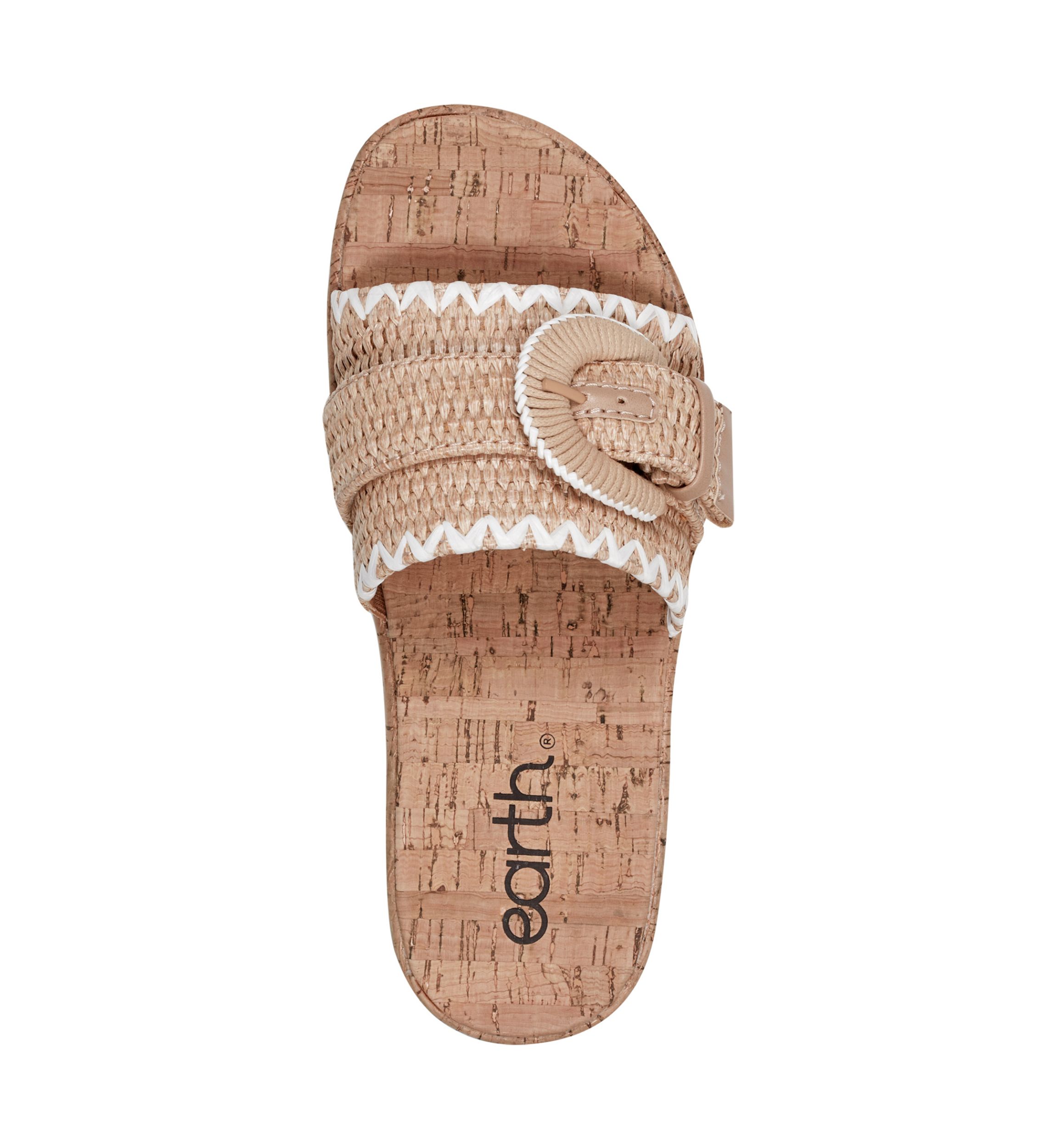 Samsy One Band Platform Casual Wedge Sandals